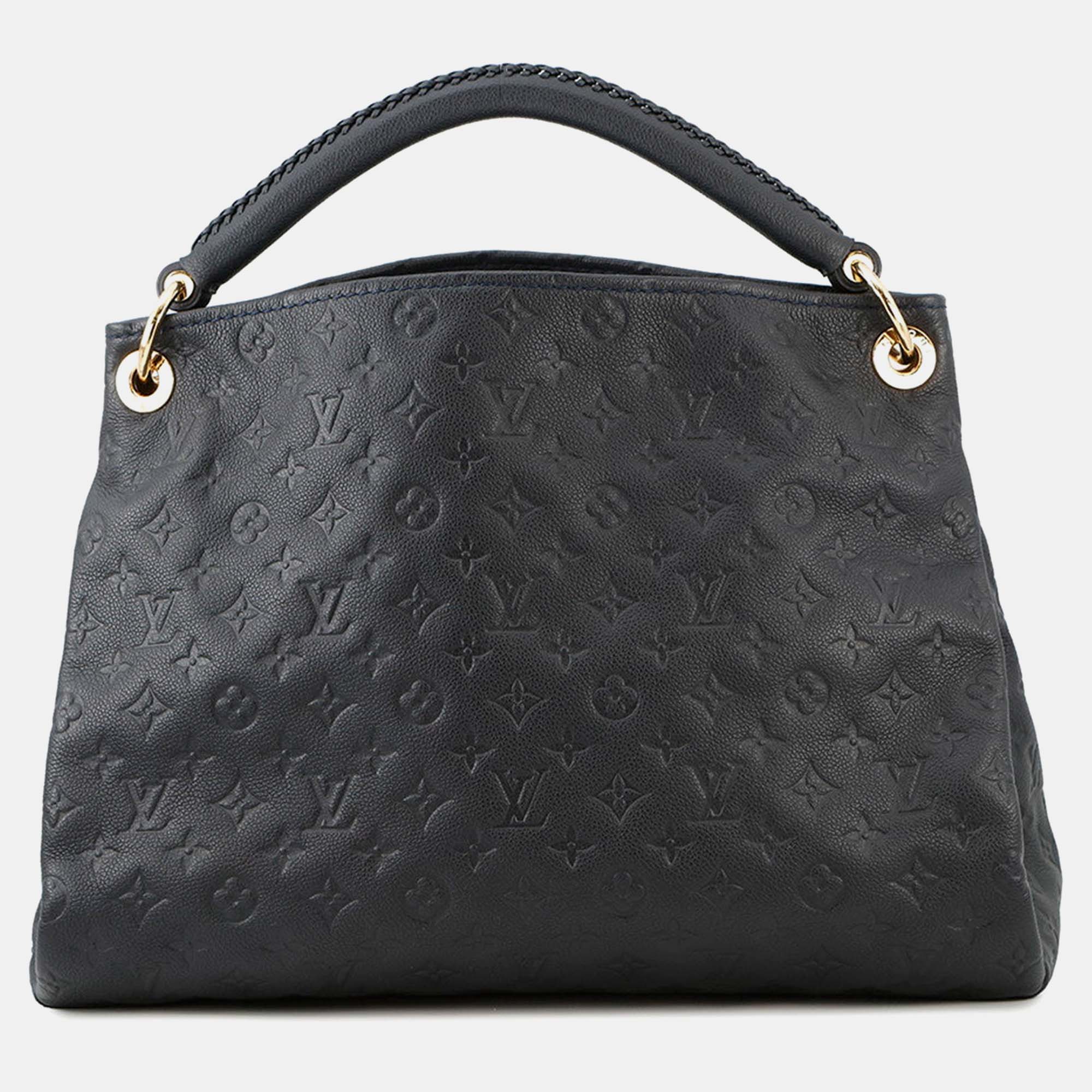 Pre Owned Louis Vuitton Artsy Infini Monogram Empreinte Leather Size Mm