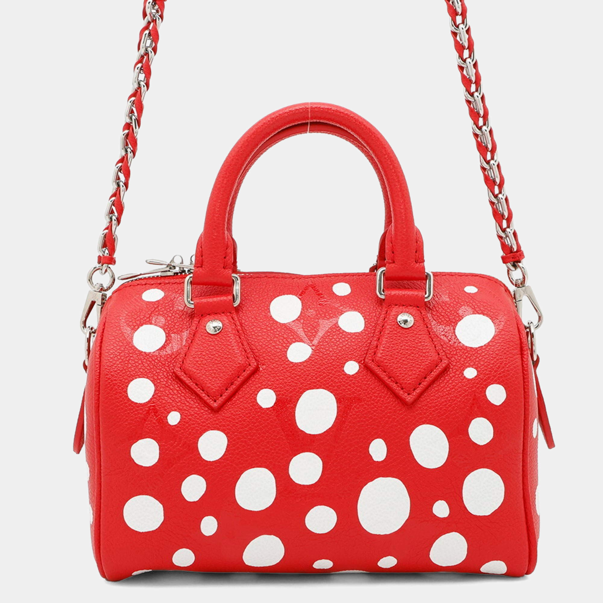 Pre Owned Louis Vuitton Monogram Empreinte Handbag Speedy Bandouliere 20