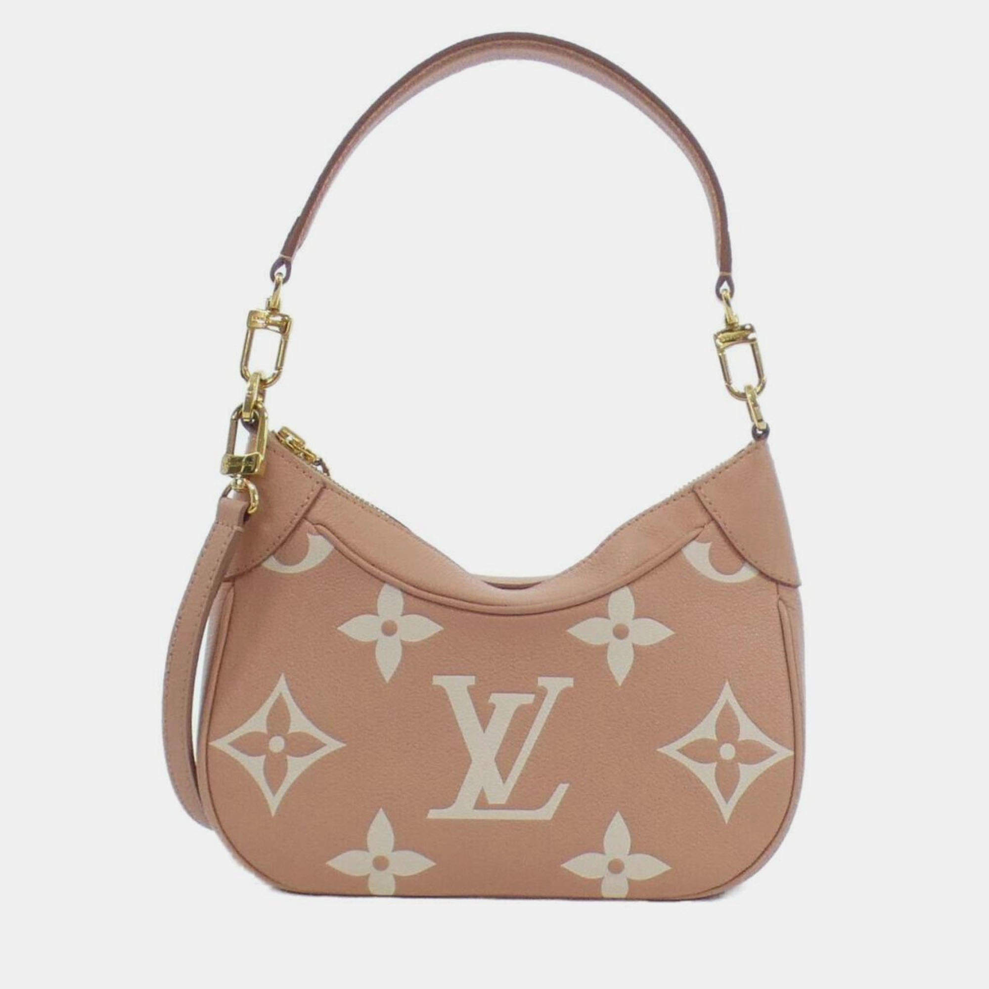 Pre Owned Louis Vuitton Bicolor Monogram Empreinte Bagatelle Shoulder Bag