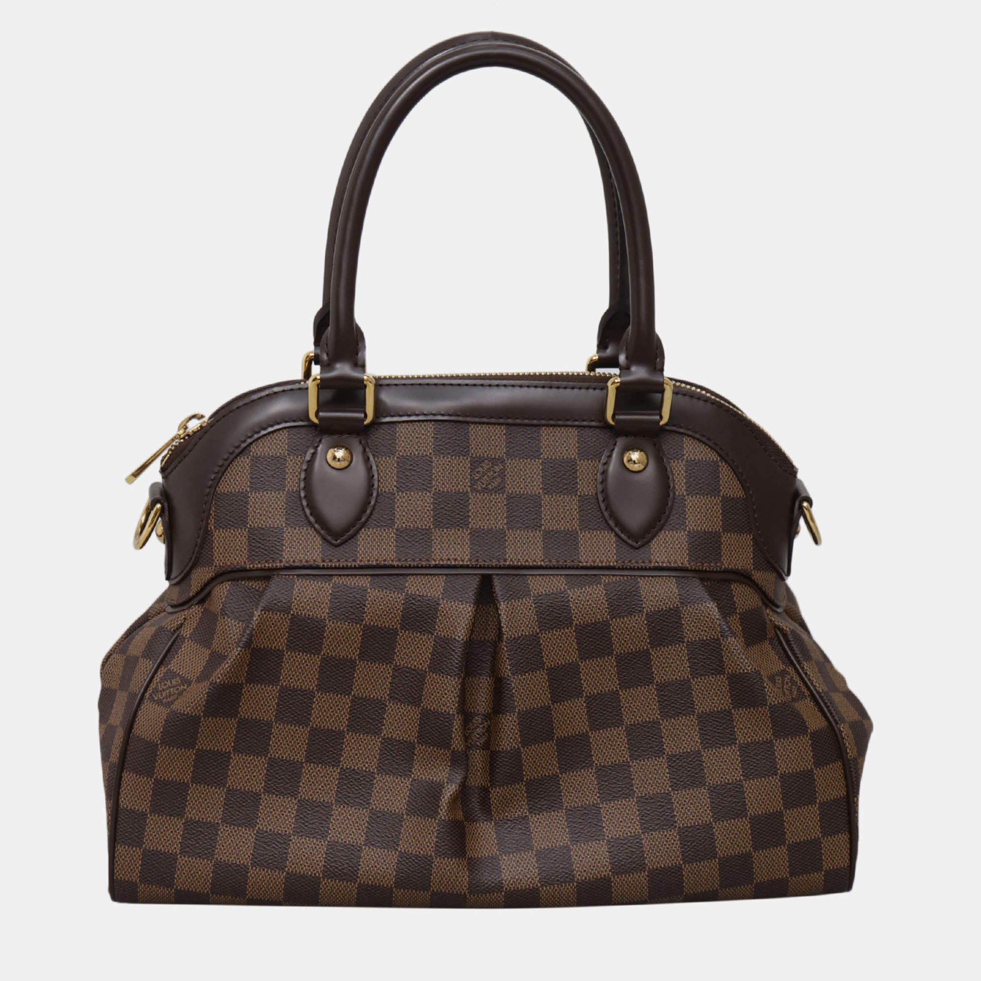 Pre Owned Damier Ebene Trevi PM Bag