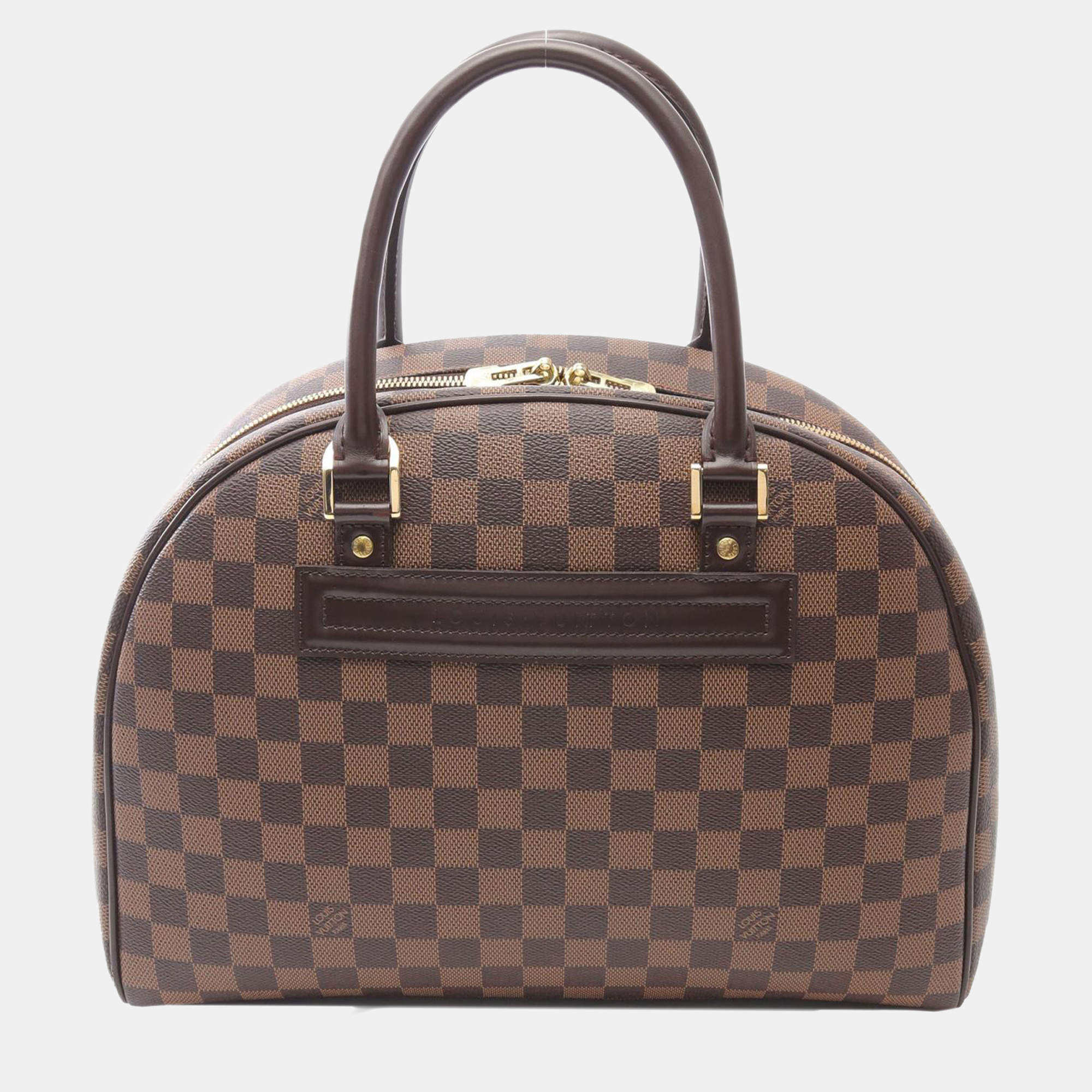 Pre Owned Louis Vuitton Brown Damier Ebene Nolita
