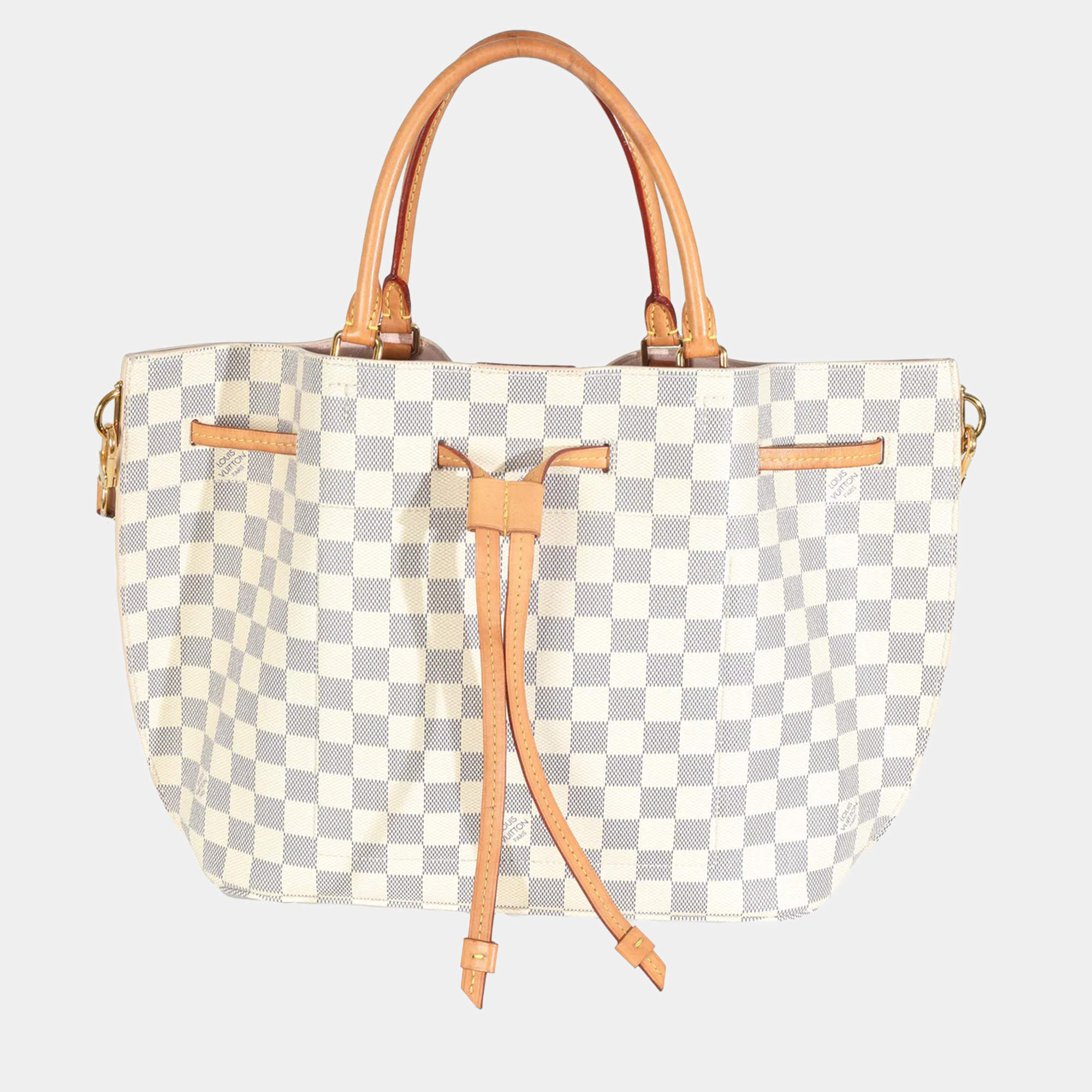 Pre Owned Louis Vuitton Damier Azur Canvas Girolata