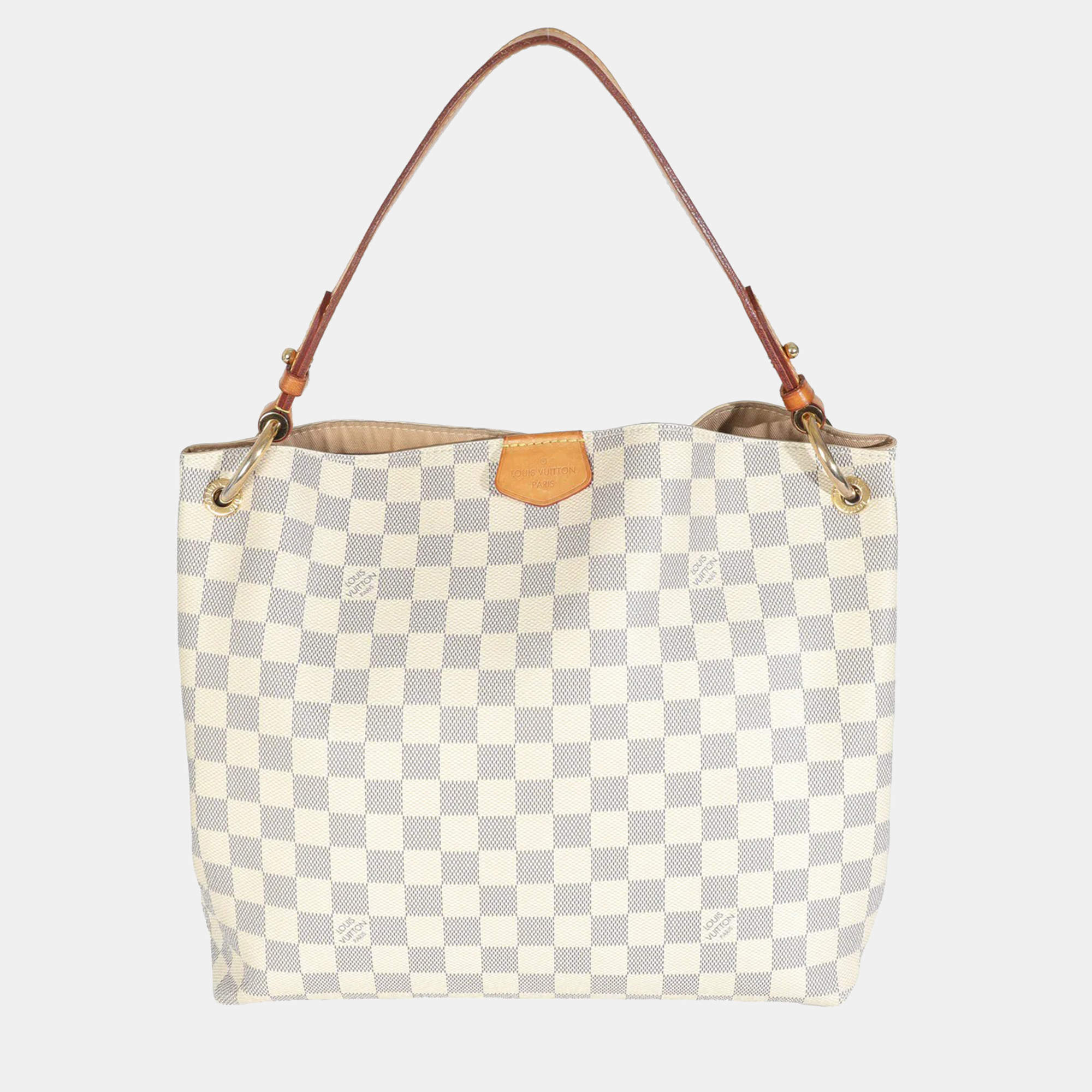 Pre Owned Louis Vuitton Damier Azur Canvas Graceful PM