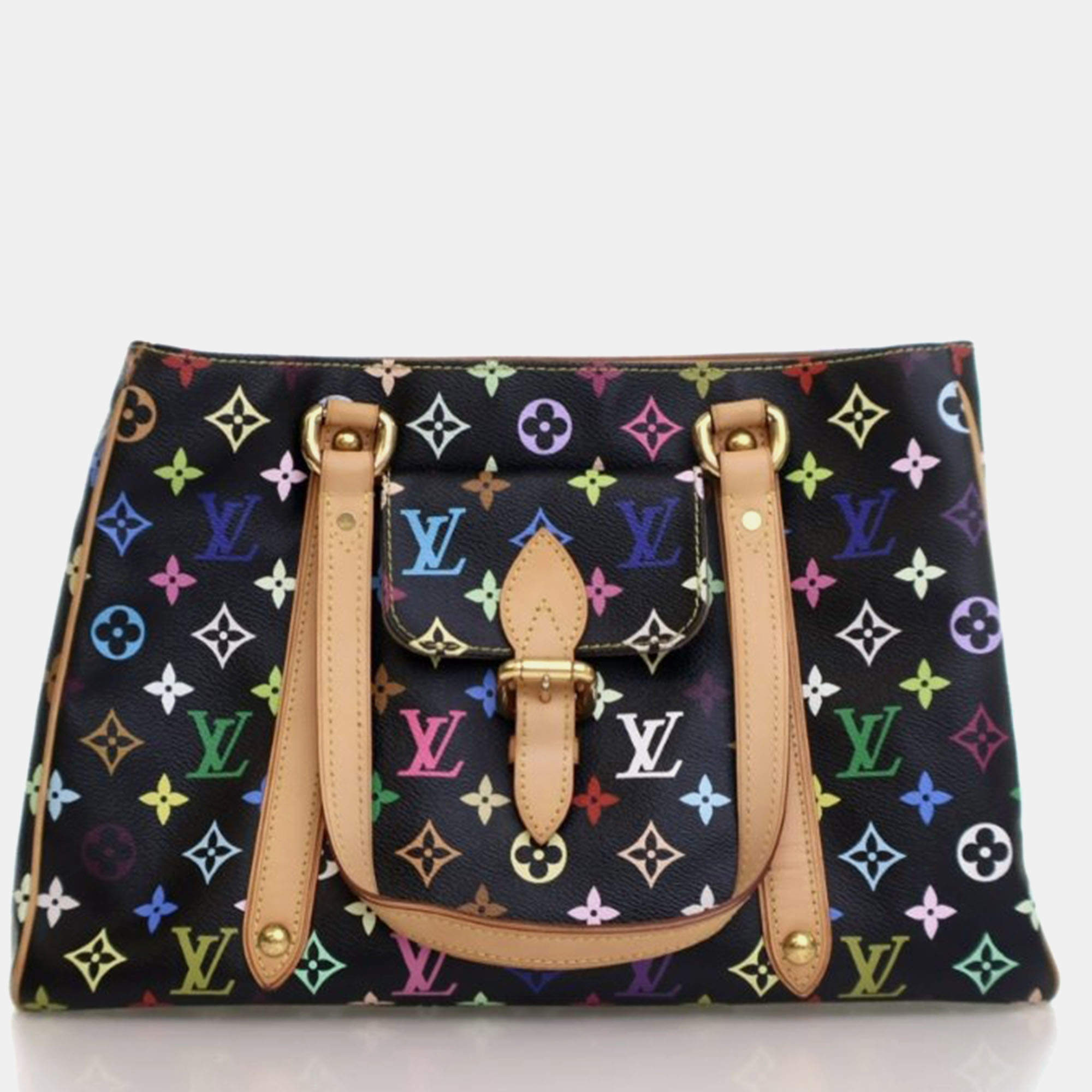 Pre Owned Louis Vuitton Vintage Monogram Multicolor Aurelia MM