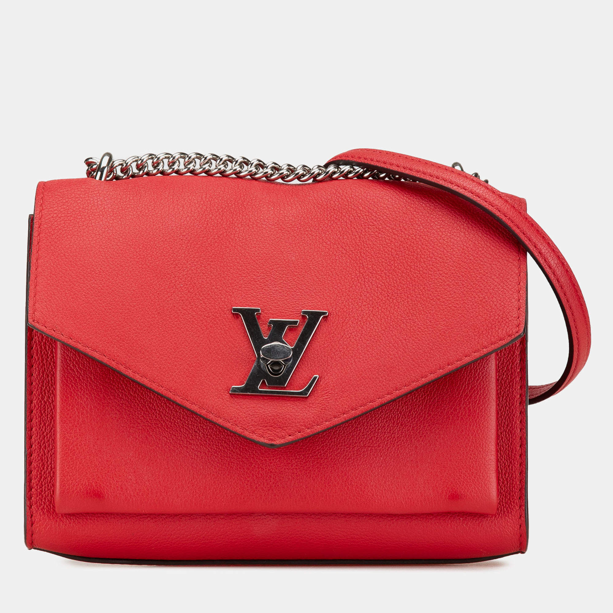 Pre Owned Louis Vuitton Red MyLockMe BB
