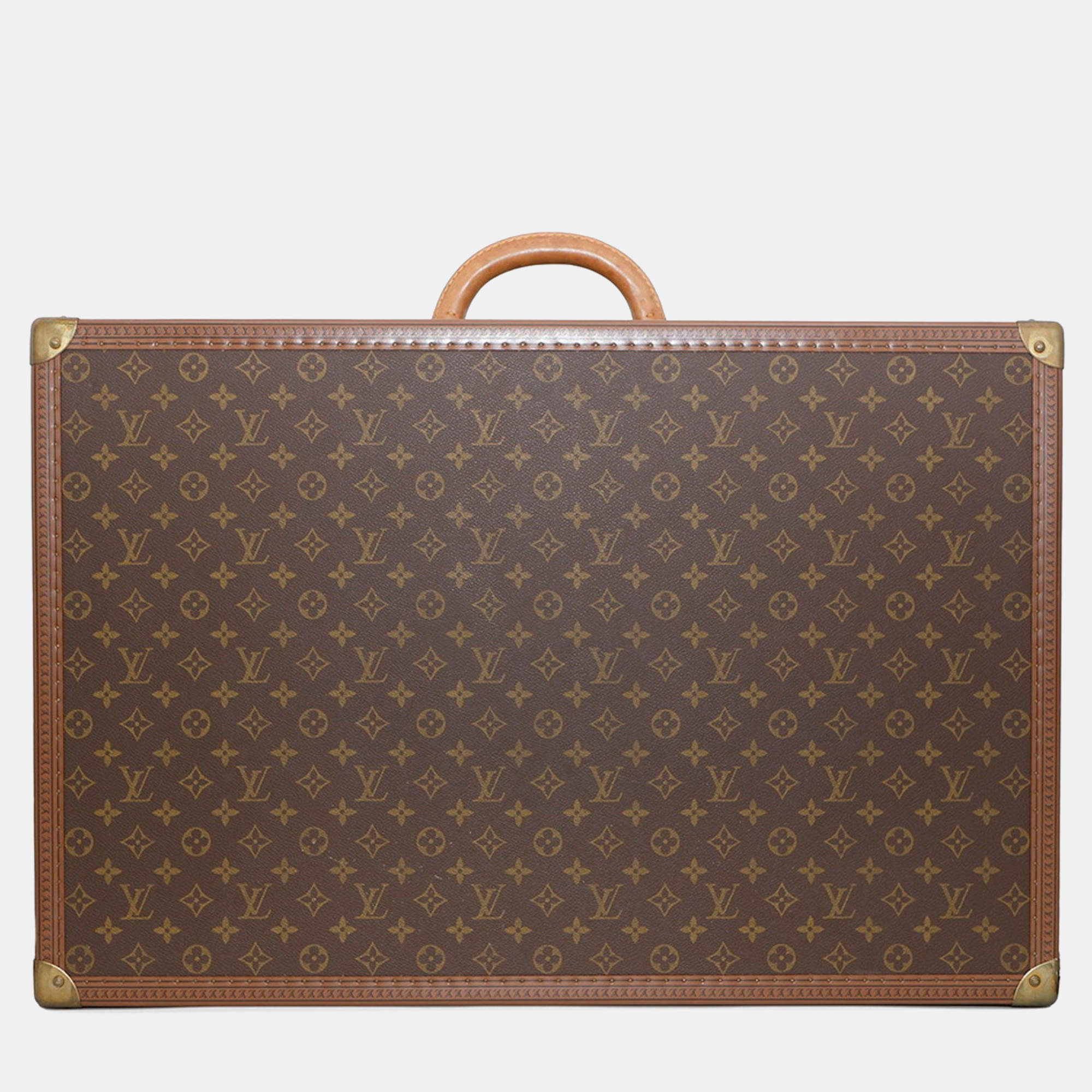 Pre Owned Louis Vuitton Trunk Monogram Visten 70 Case Bag Boston