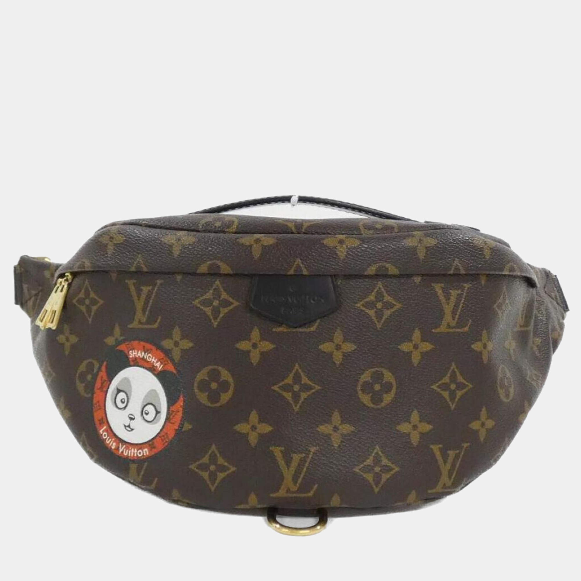Pre Owned Louis Vuitton Monogram My Lv World Tour Bum Bag