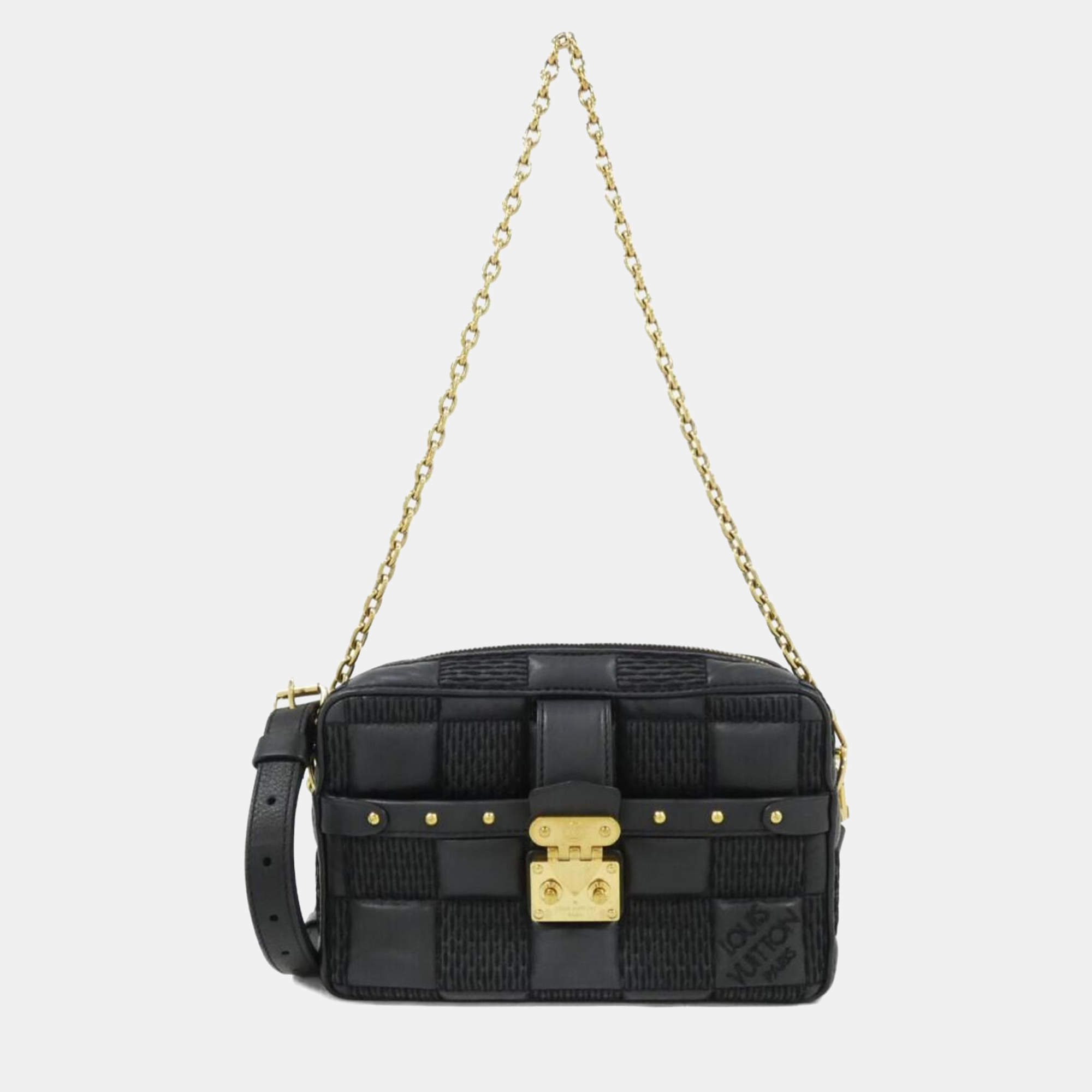 Pre Owned Louis Vuitton Damier Giant Troca Pm Shoulder Bag