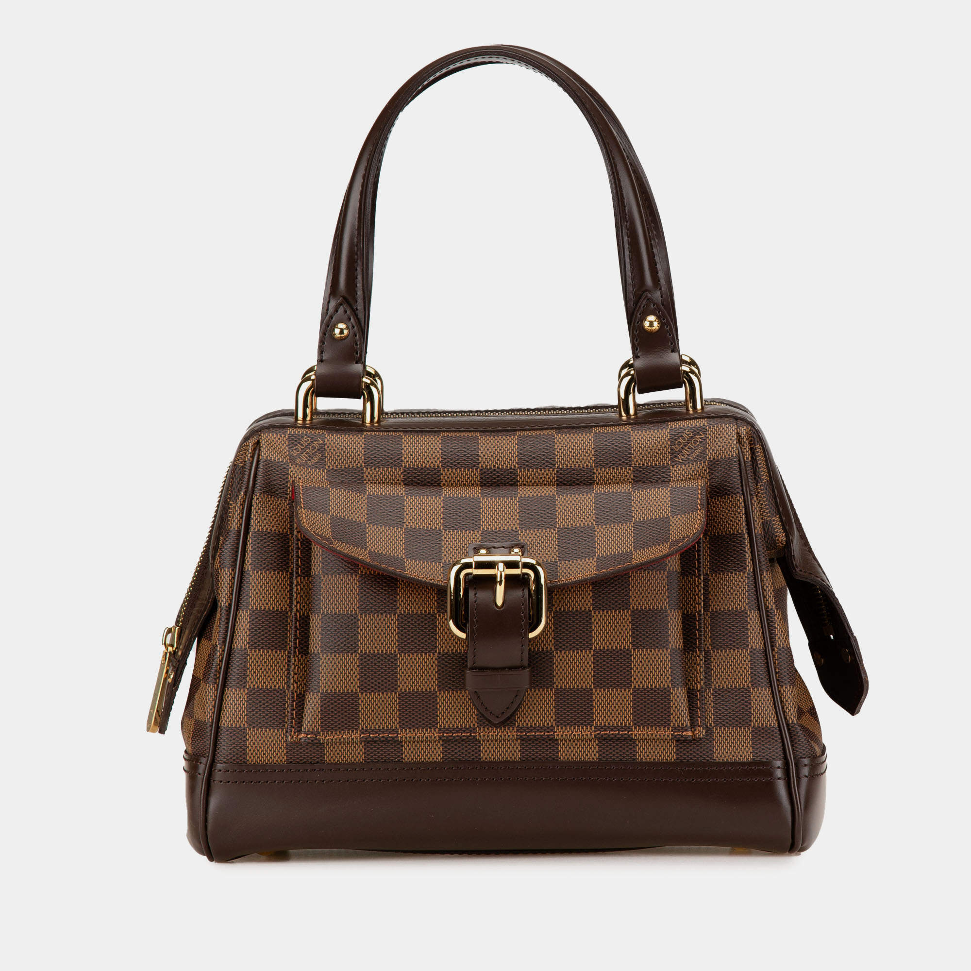 Pre Owned Louis Vuitton Brown Damier Ebene Knightsbridge