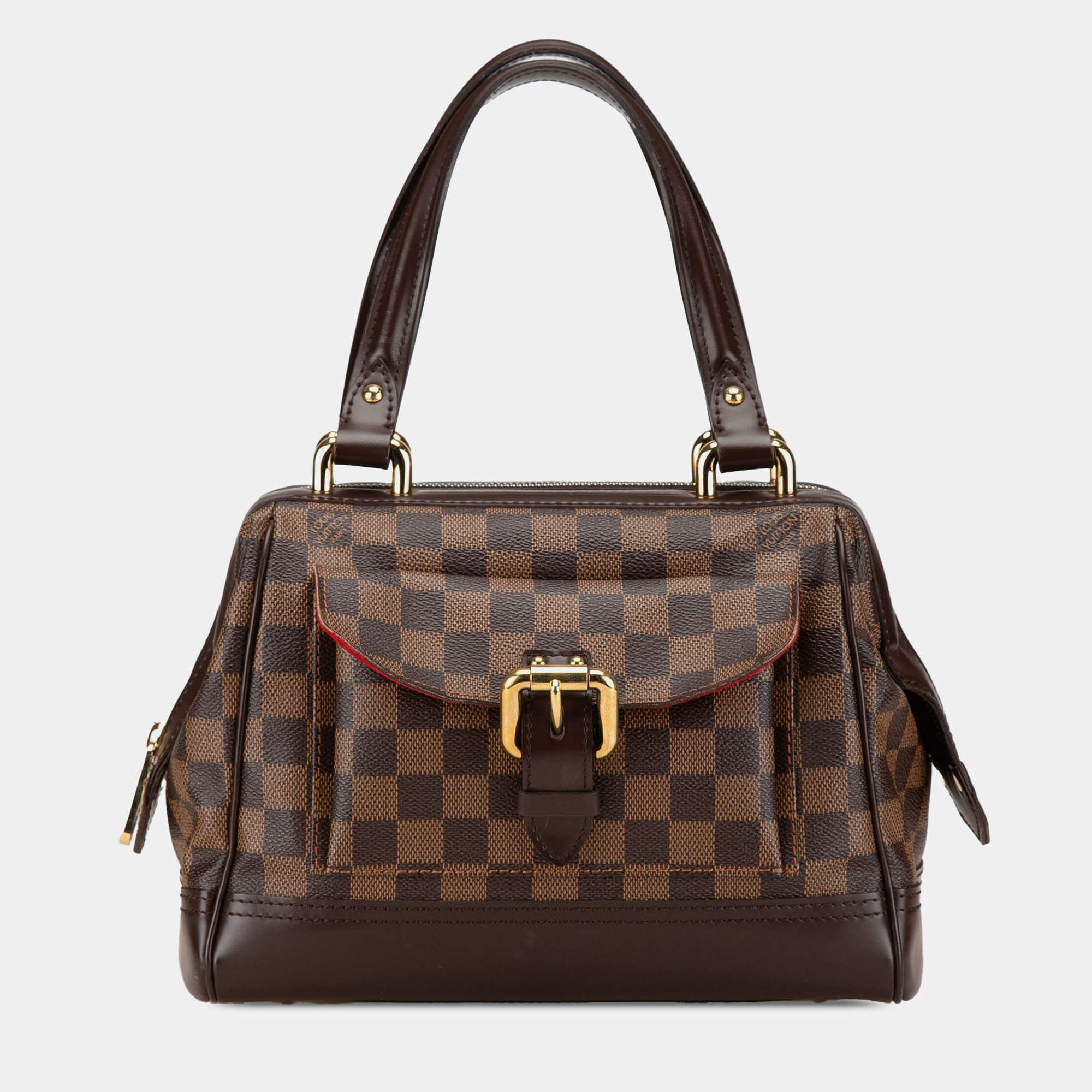 Pre Owned Louis Vuitton Brown Damier Ebene Knightsbridge