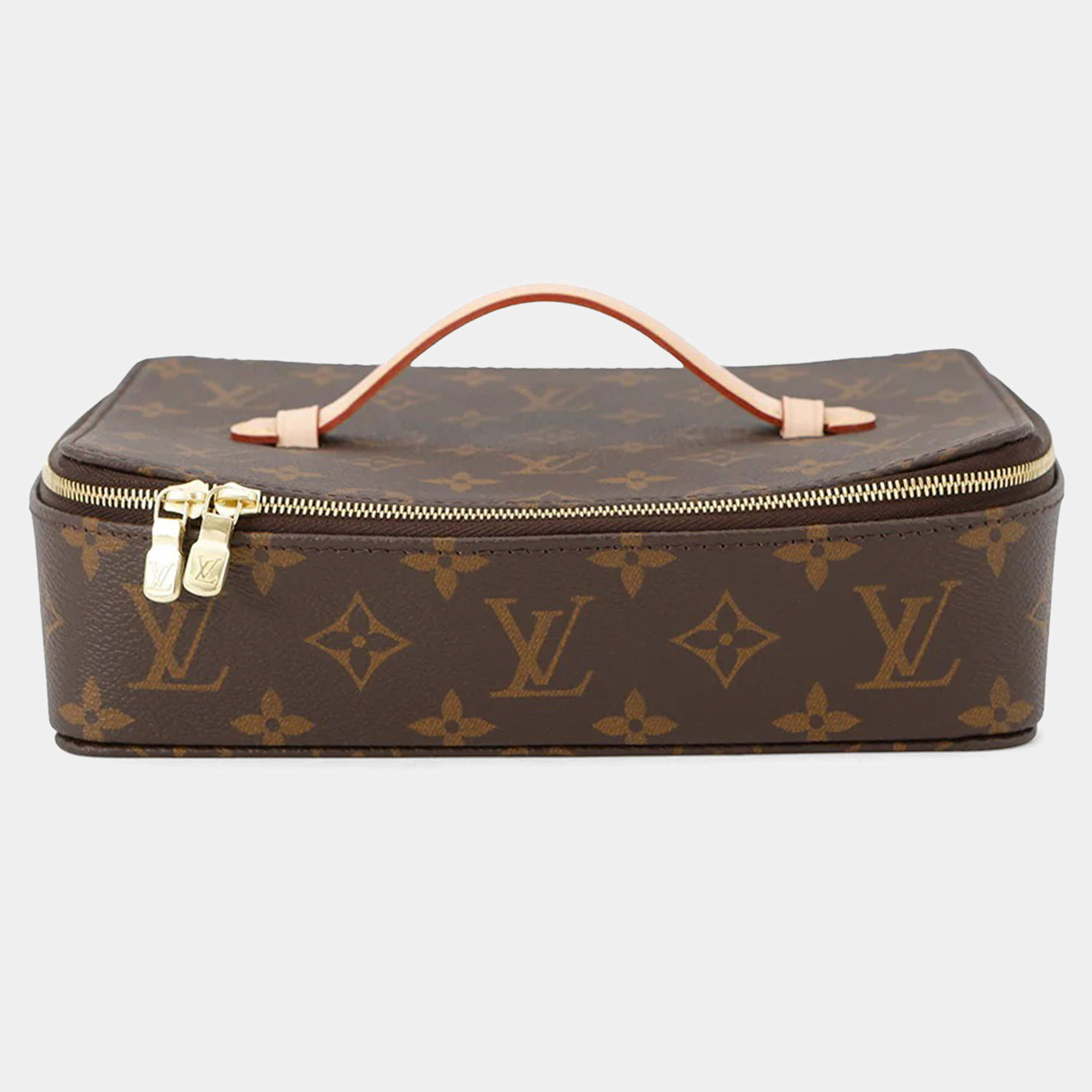 Pre Owned Louis Vuitton Nice Truth Bijoux Brown Monogram