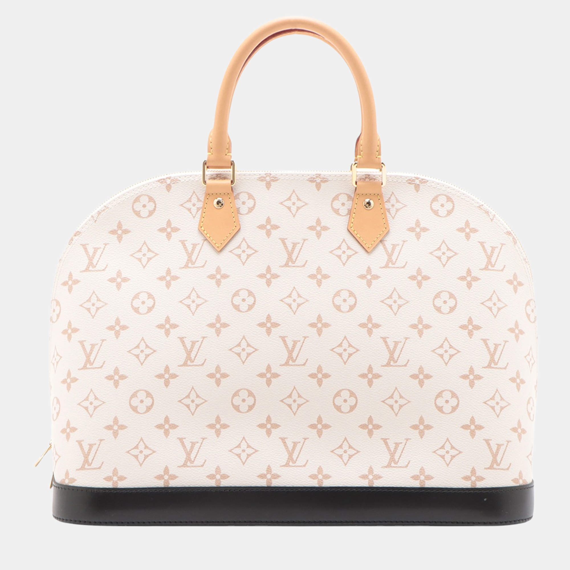 Pre Owned Louis Vuitton Brown Monogram Dune Alma GM