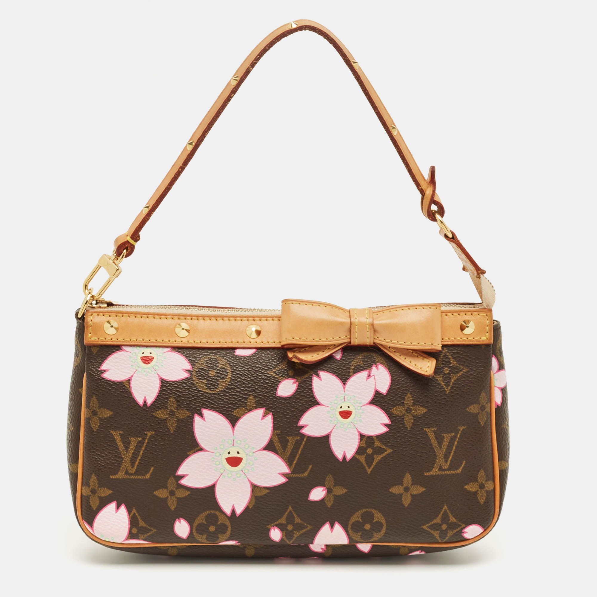 مملوكة مسبقًا Louis Vuitton Monogram Canvas Cherry Blossom Pochette Accessories