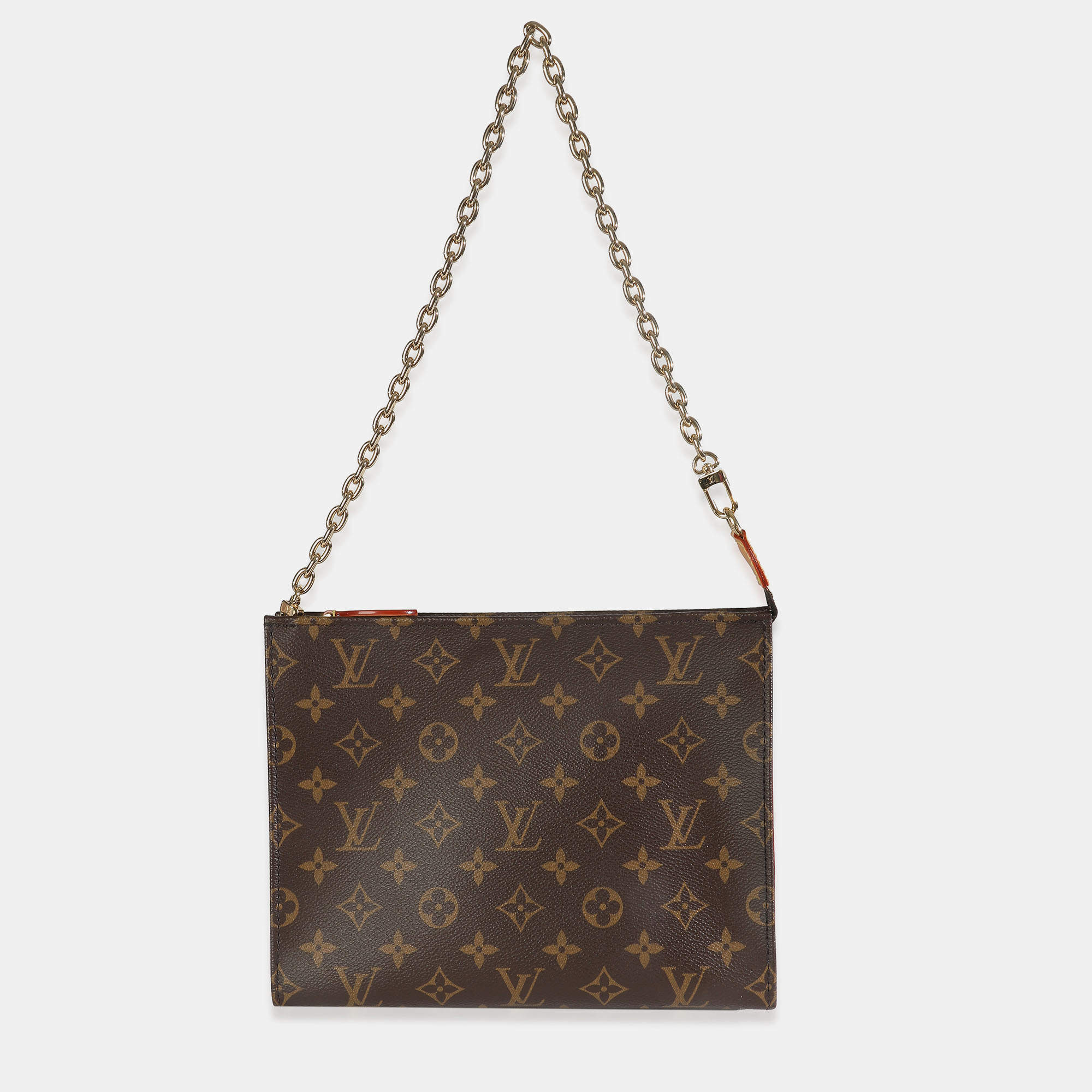 Pre Owned Louis Vuitton Monogram Canvas Toiletry Pouch On Chain