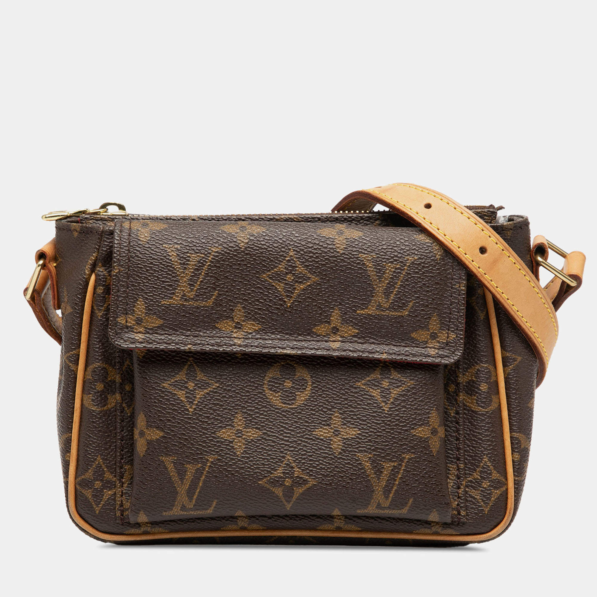 Pre Owned Louis Vuitton Brown Monogram Viva Cite PM