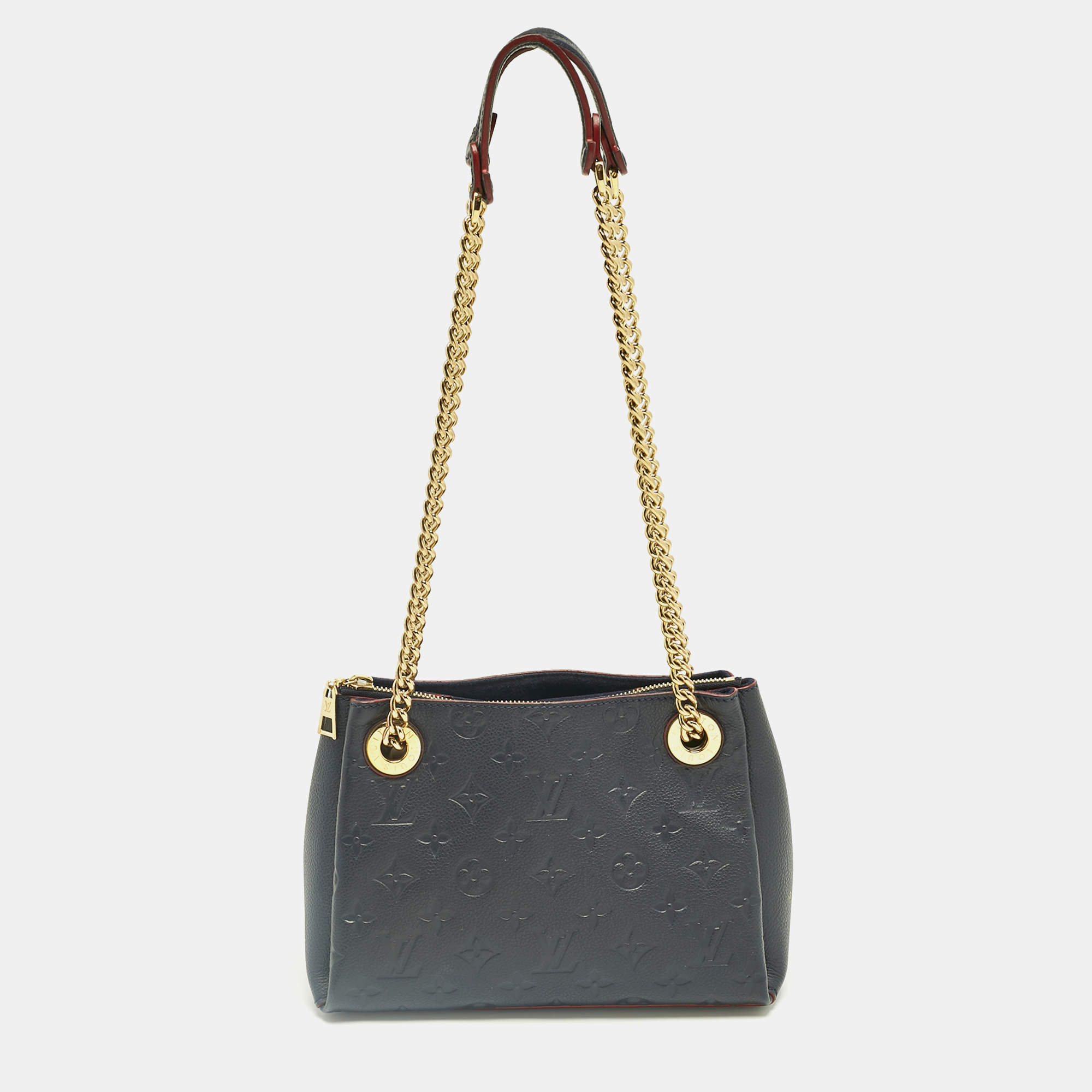 Pre Owned Louis Vuitton Celeste Monogram Empreinte Leather Surene BB Bag