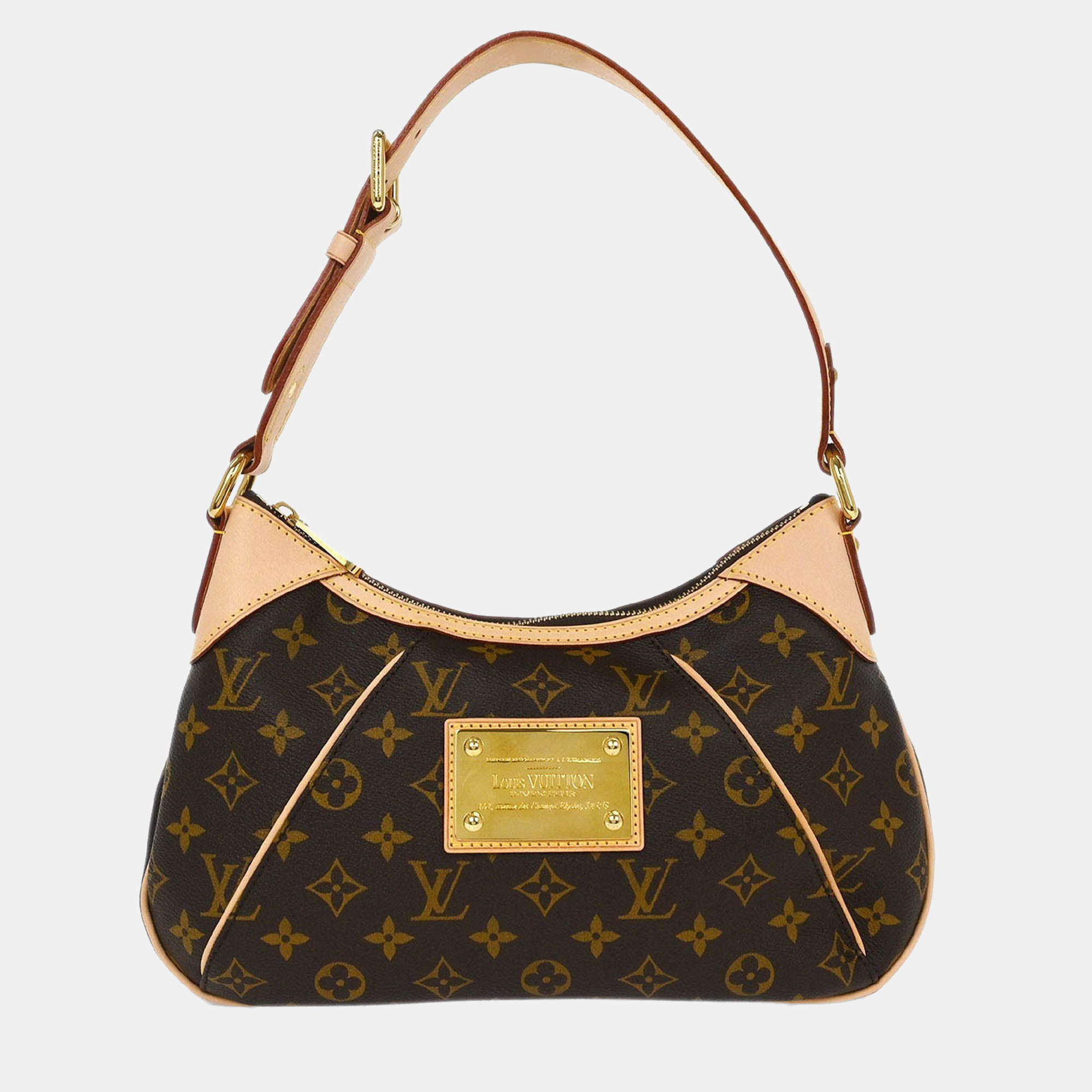 Pre Owned Louis Vuitton Monogram Thames PM Hobo Handbag