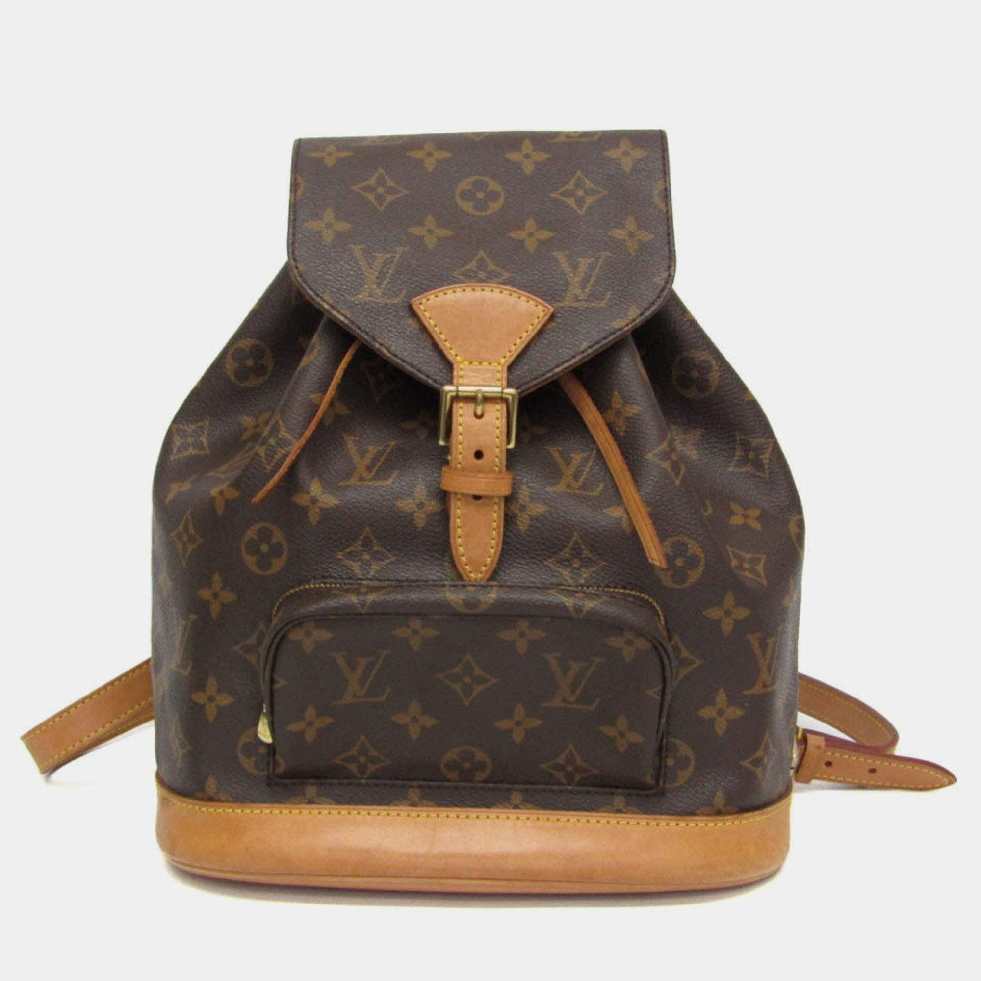 Pre Owned Louis Vuitton Monogram Montsouris MM Backpack Monogram