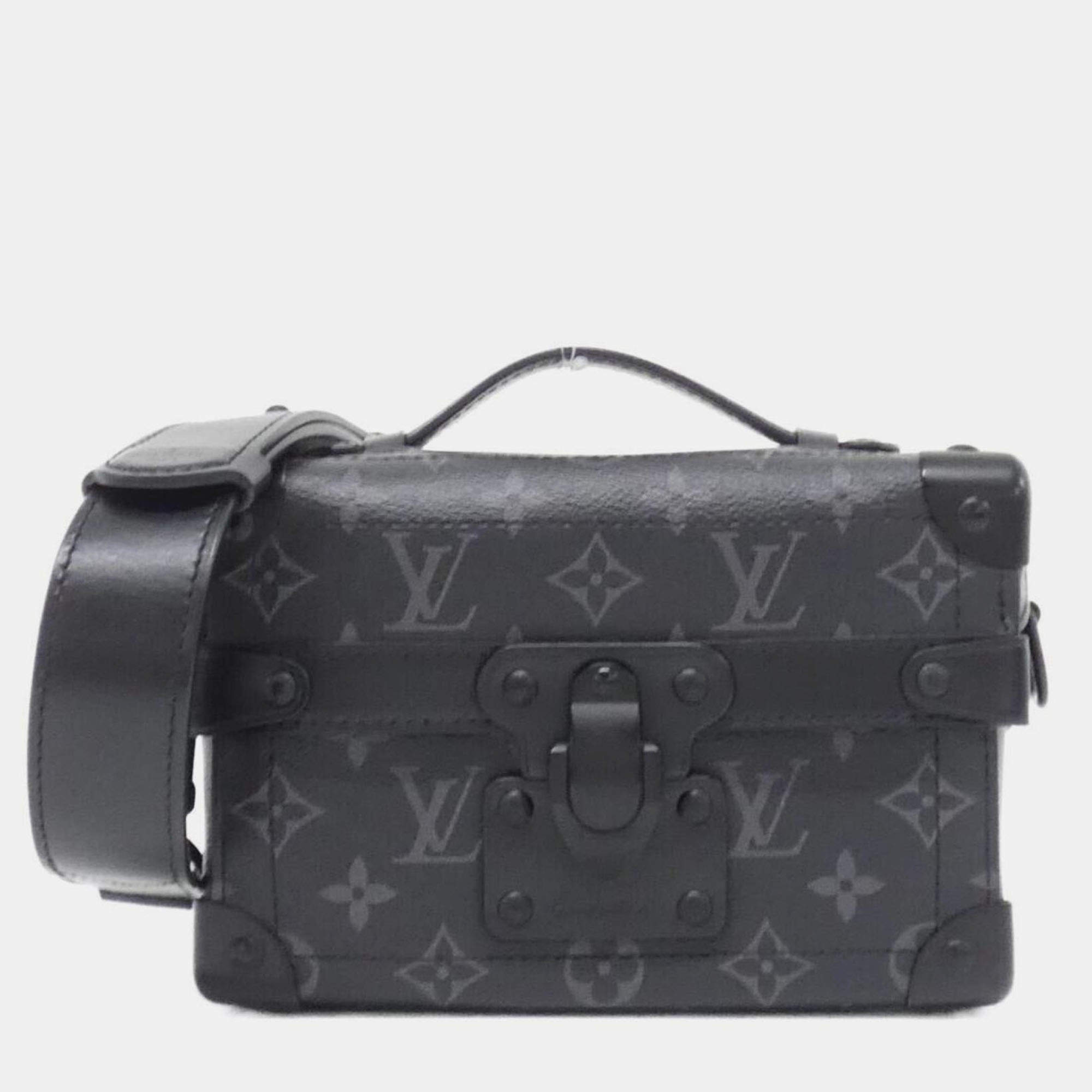 Pre Owned Louis Vuitton Monogram Eclipse Soul Trunk Shoulder Bag