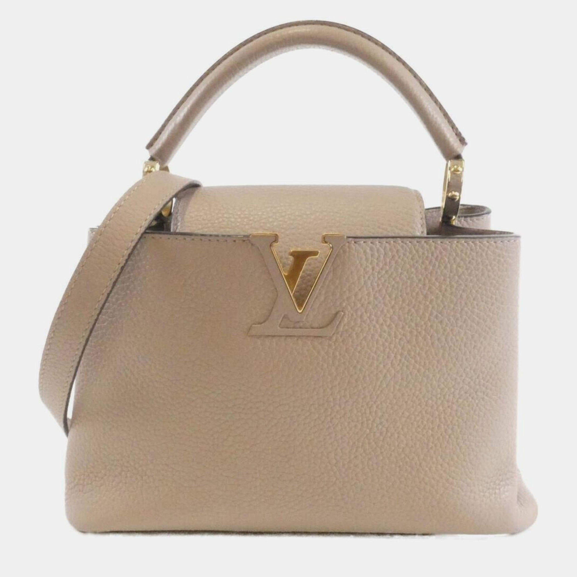 Pre Owned Louis Vuitton Capucines Bb Handbag