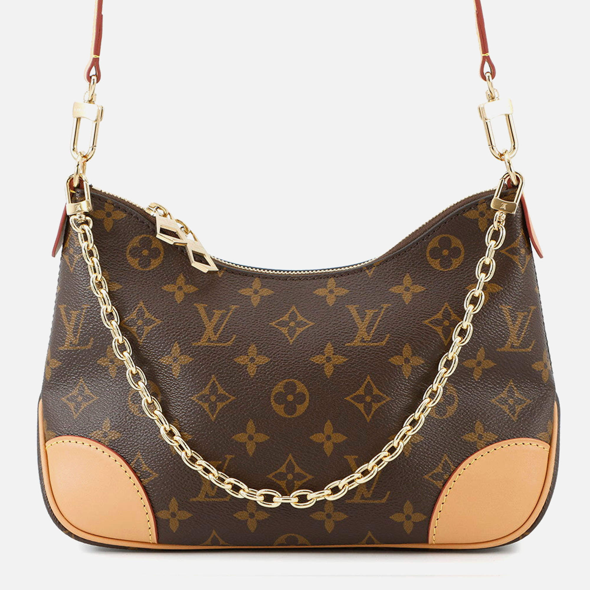Pre Owned Louis Vuitton Boulogne Natural Monogram Size Pm