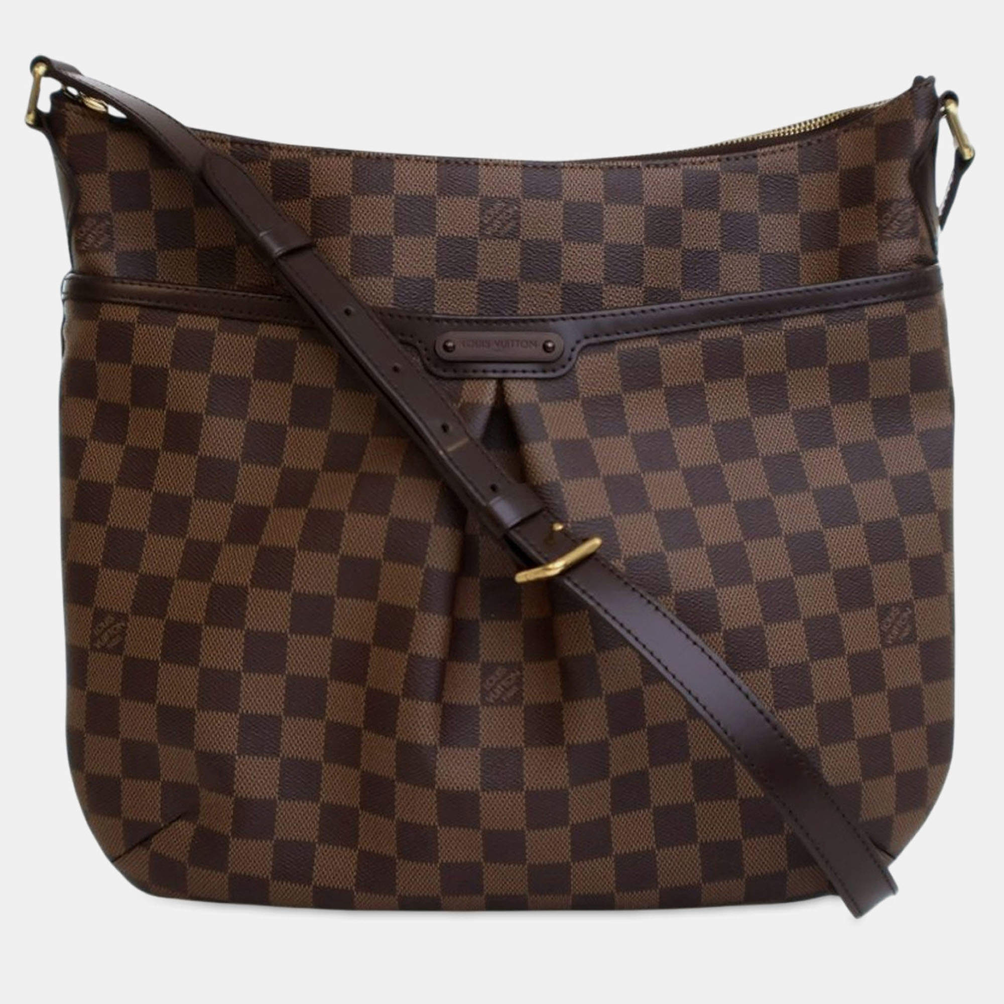 Pre Owned Louis Vuitton Brown Damier Ebene Bloomsbury GM