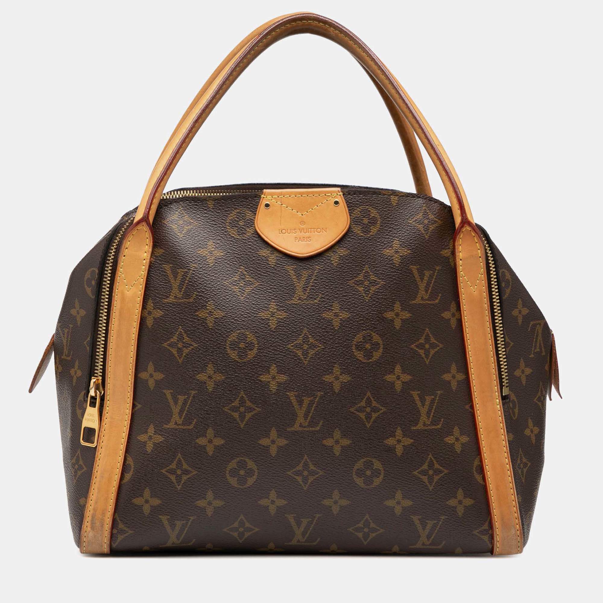 Pre Owned Louis Vuitton Marais MM Monogram Canvas Tote Bag
