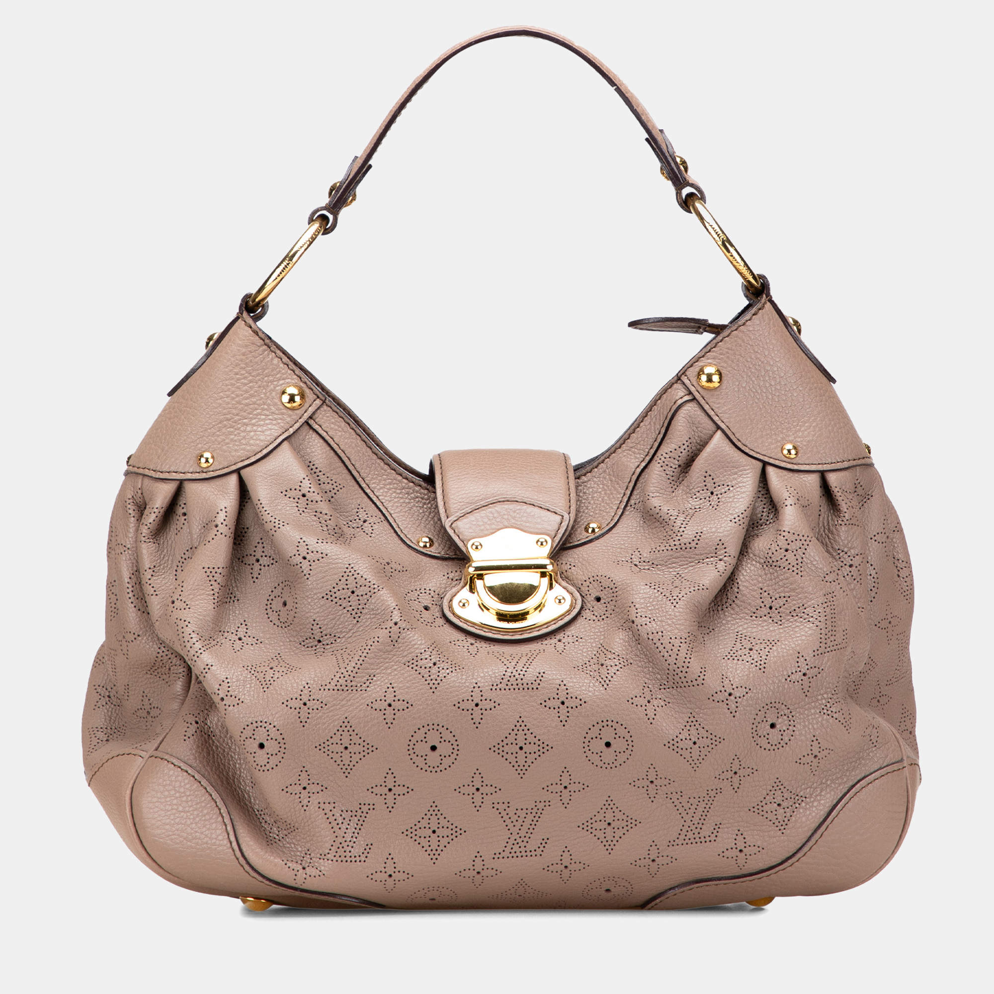 Pre Owned Louis Vuitton Brown Monogram Mahina Solar PM