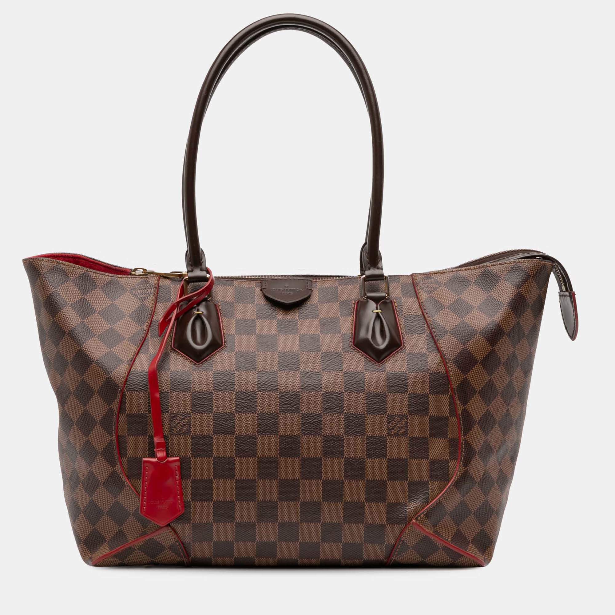 Pre Owned Louis Vuitton Damier Ebene Caissa MM