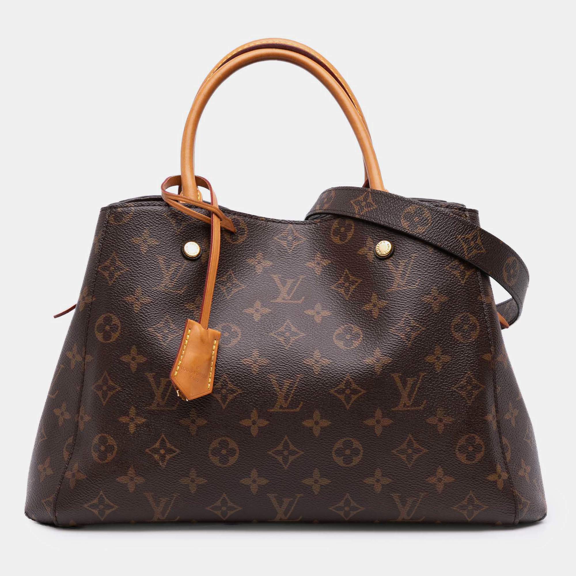 Pre Owned Louis Vuitton Monogram Montaigne MM