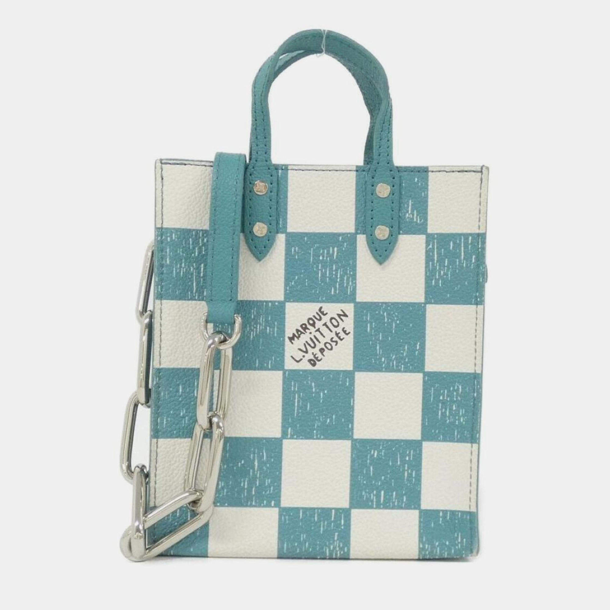 مملوكة مسبقًا Louis Vuitton Damier Checkerboard Sac Plat Xs Handbag