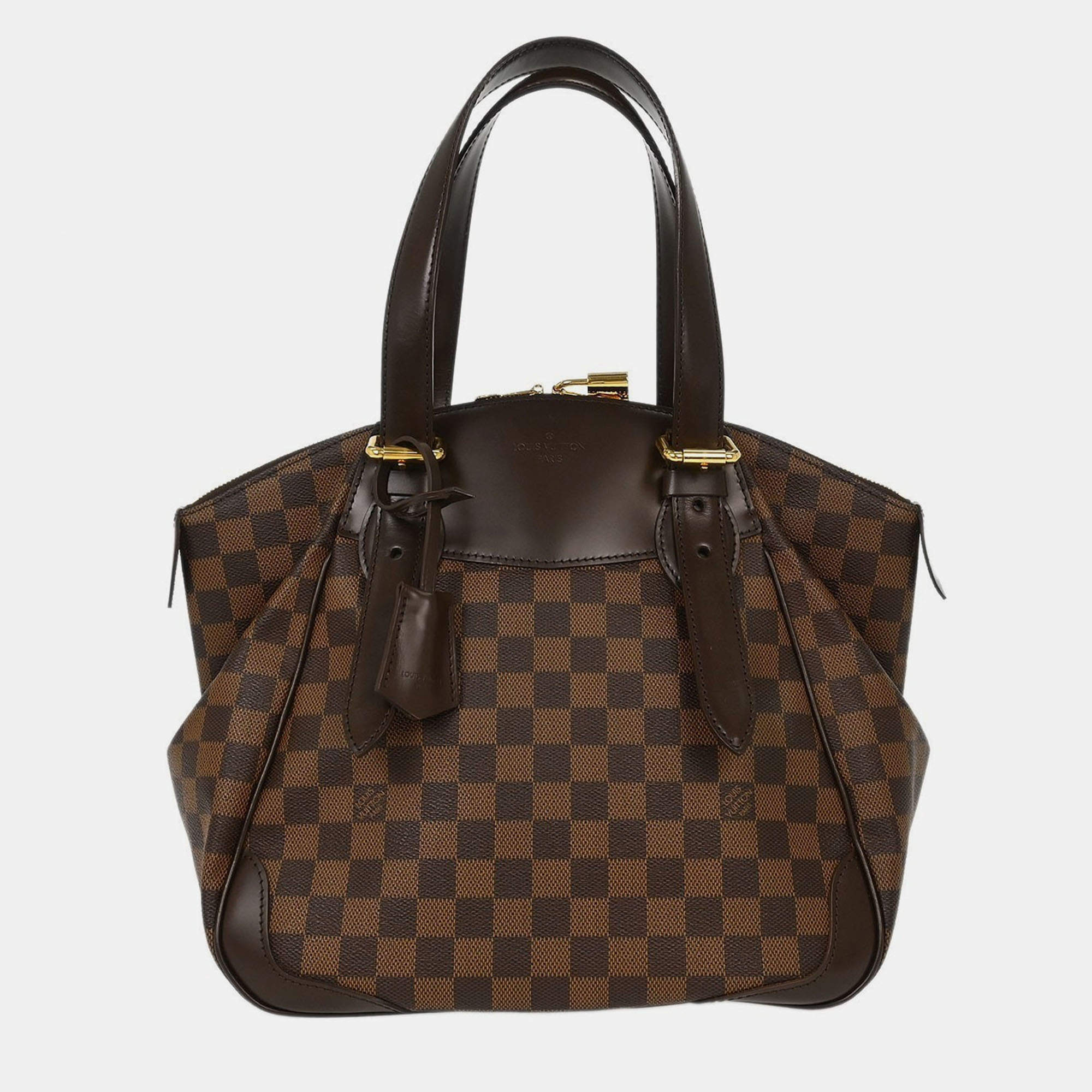 Pre Owned Louis Vuitton Damier Verona MM Tote Handbag
