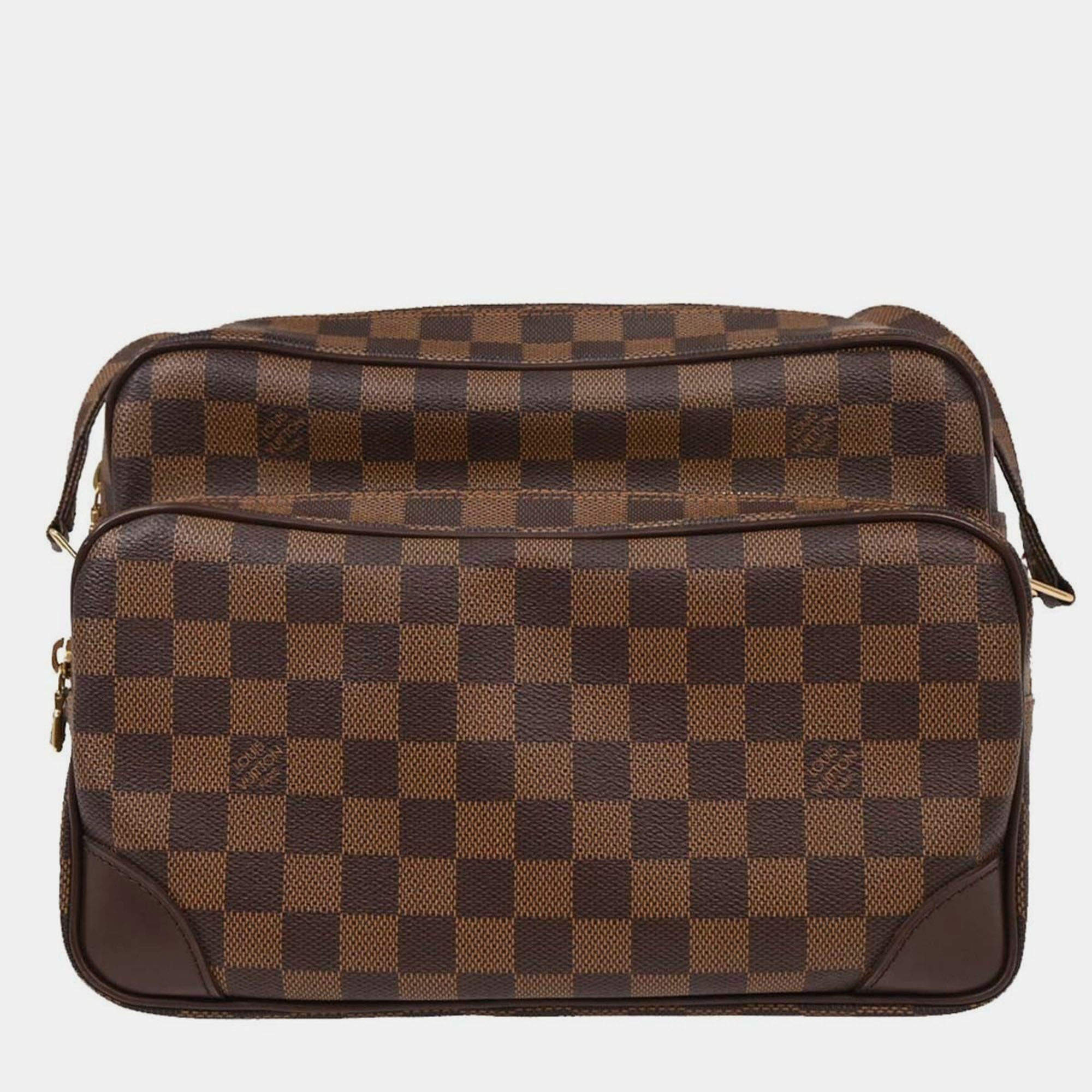 Pre Owned Louis Vuitton Damier Nile Shoulder Bag
