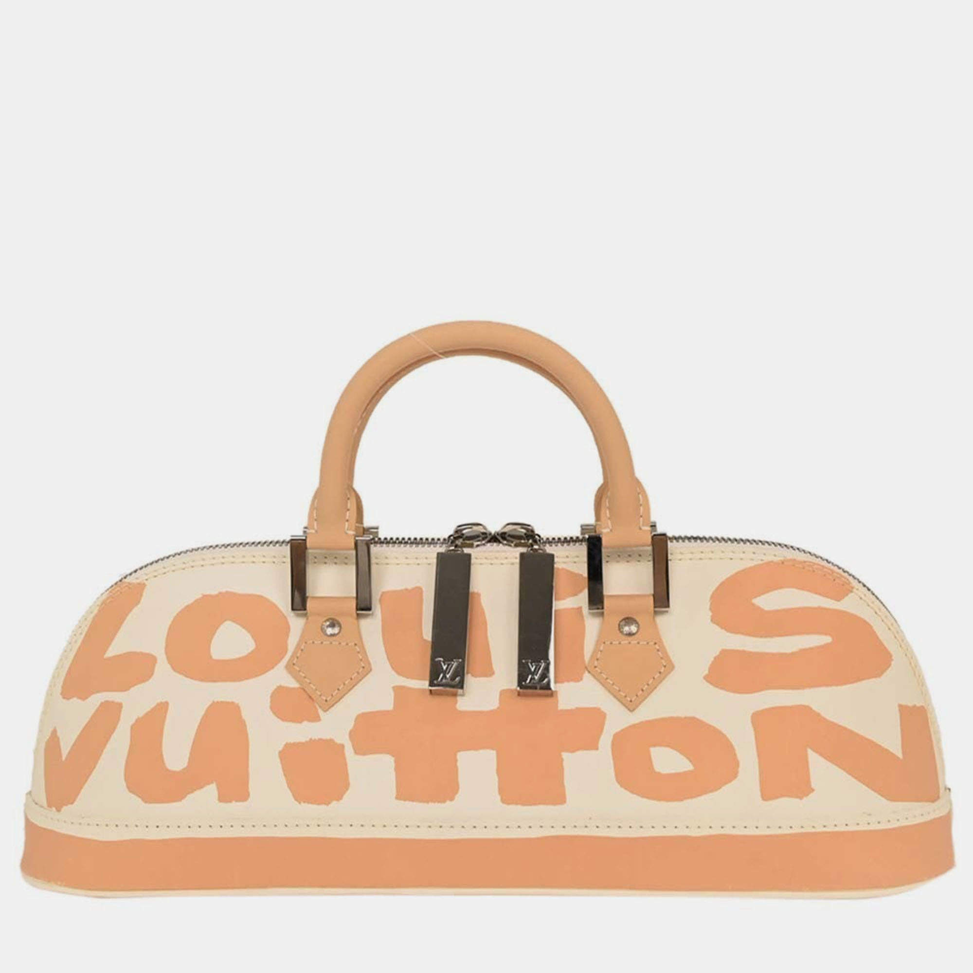 مملوكة مسبقًا حقيبة لوي فيتون أفقي ألما جرافيتي بيج