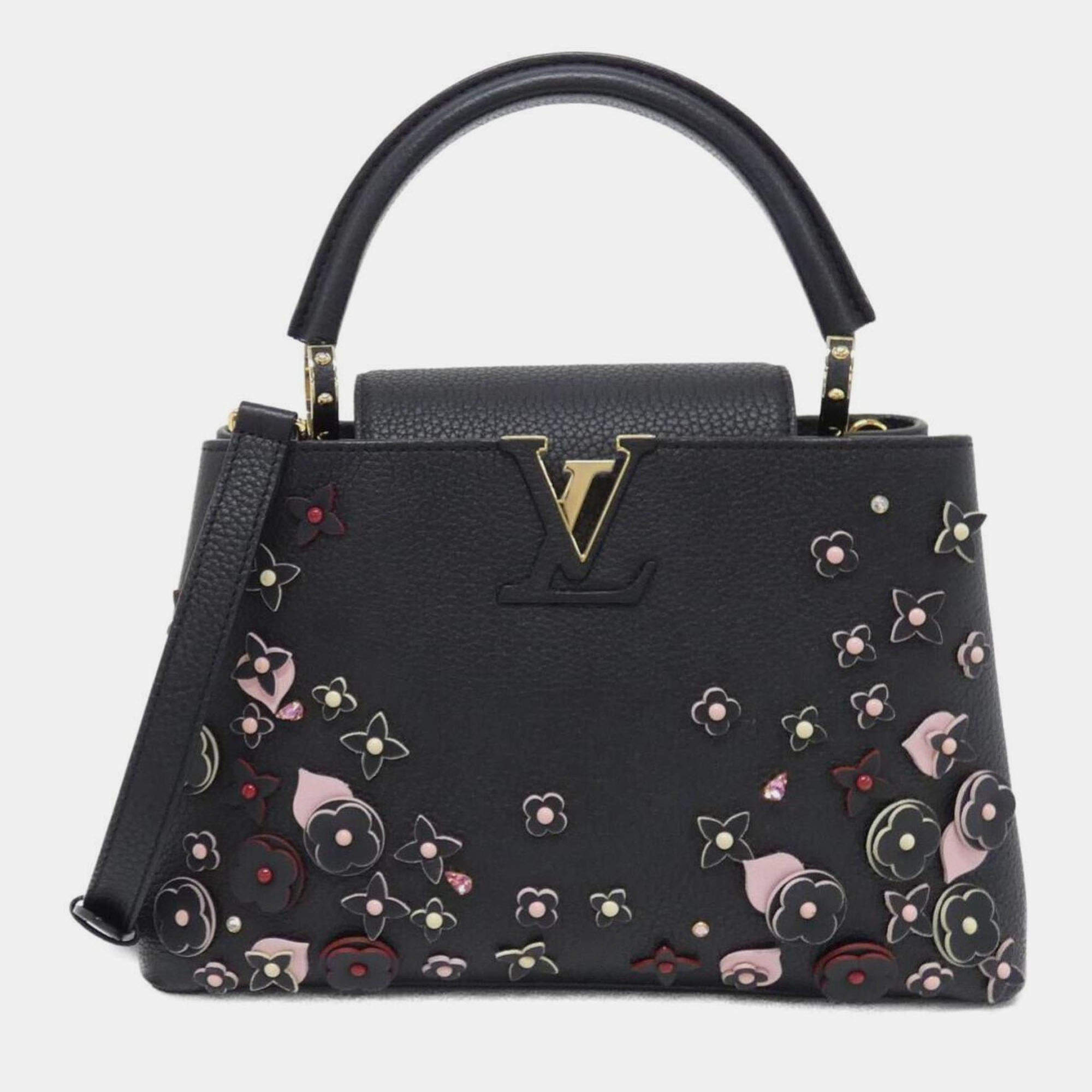 Pre Owned Louis Vuitton Flower Capucines Mm Handbag