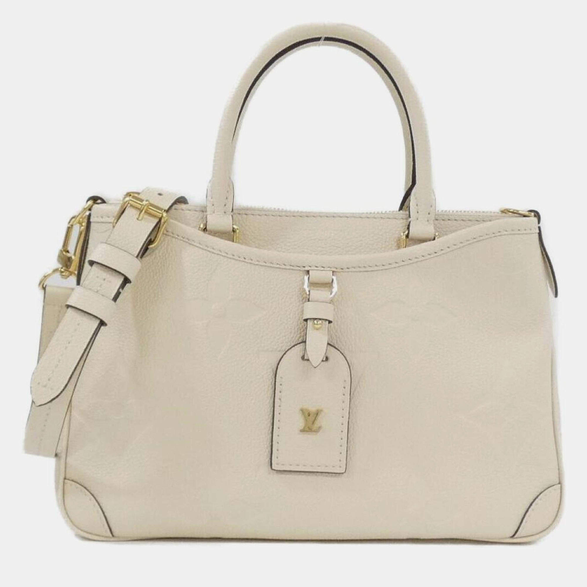 Pre Owned Louis Vuitton Monogram Empreinte Trianon Handbag