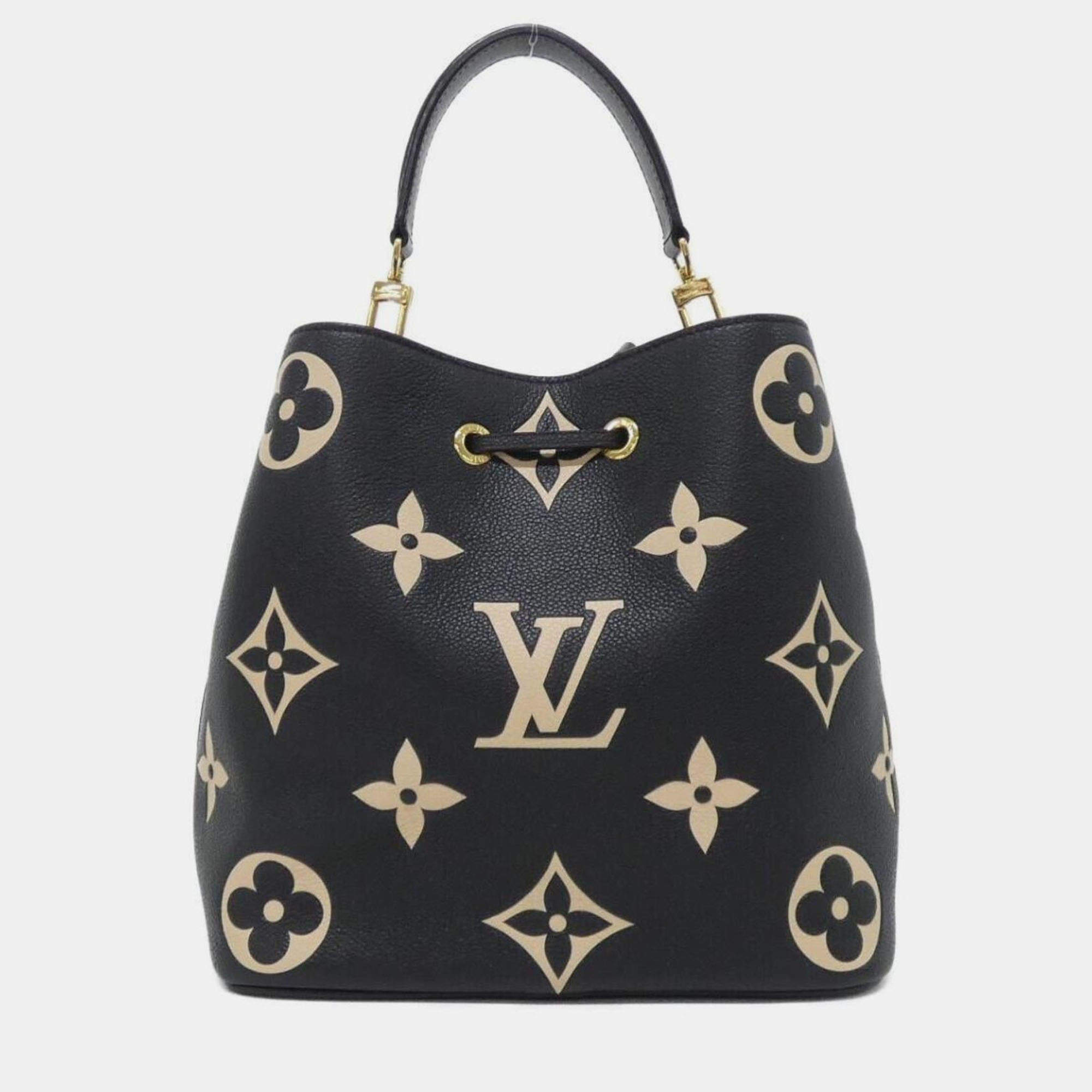 مملوكة مسبقًا Louis Vuitton Two-Tone Monogram Empreinte Neo Noe Mm Shoulder Bag