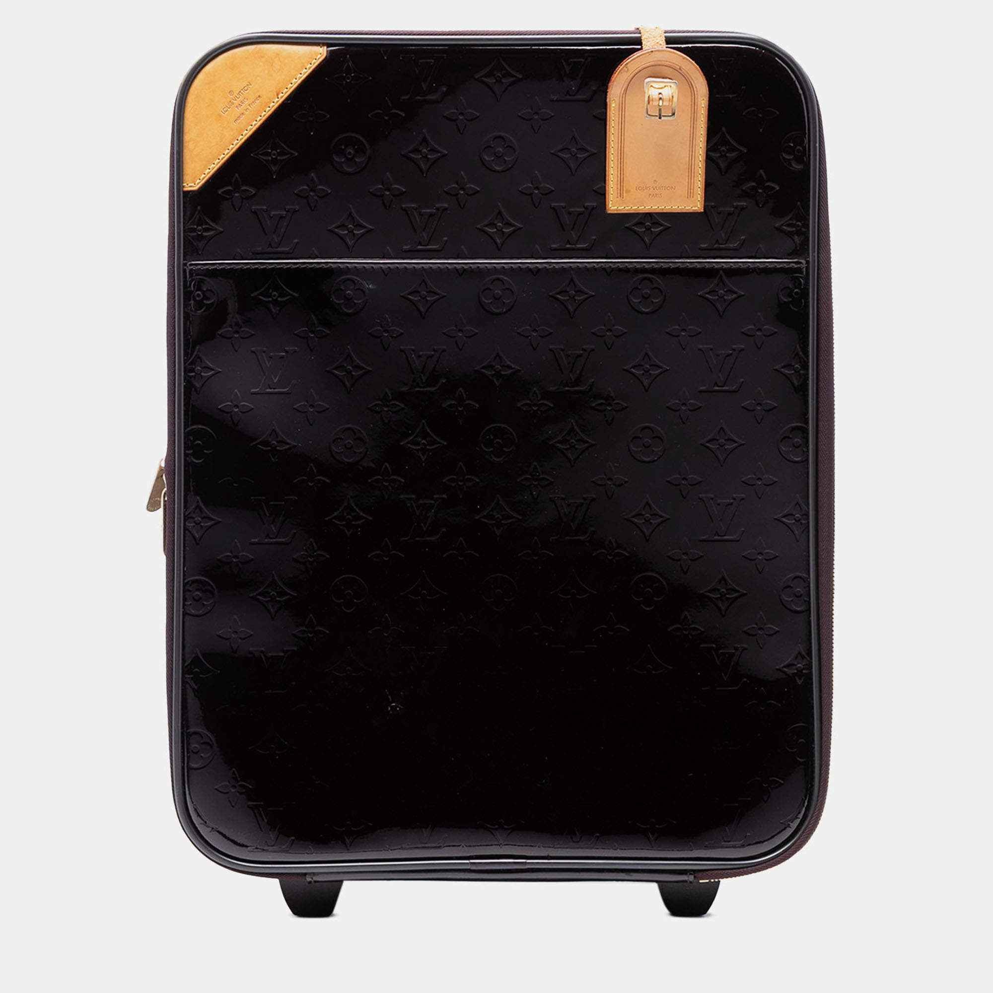 مملوكة مسبقًا Louis Vuitton Purple Monogram Vernis Pegase 45