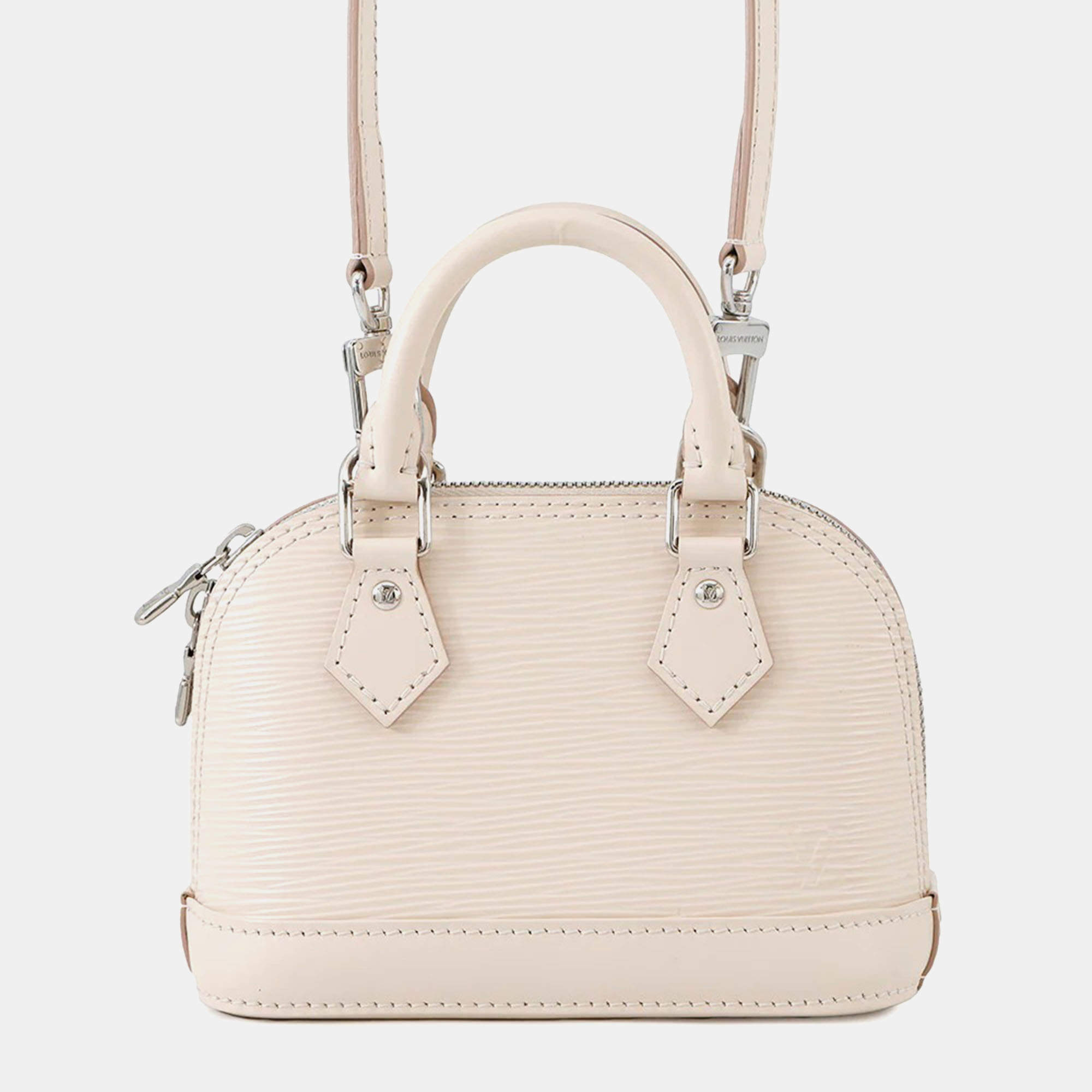 مملوكة مسبقًا Louis Vuitton Nano Alma Quartz Epi Leather Size Nano