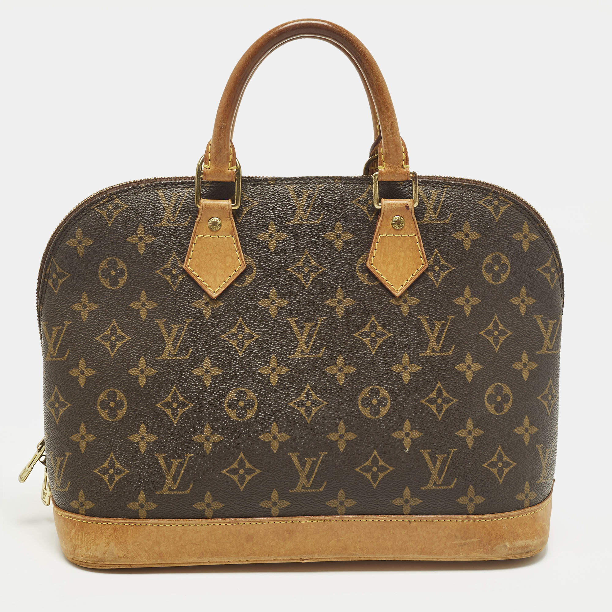 Pre Owned Louis Vuitton Alma PM Monogram Canvas Bag