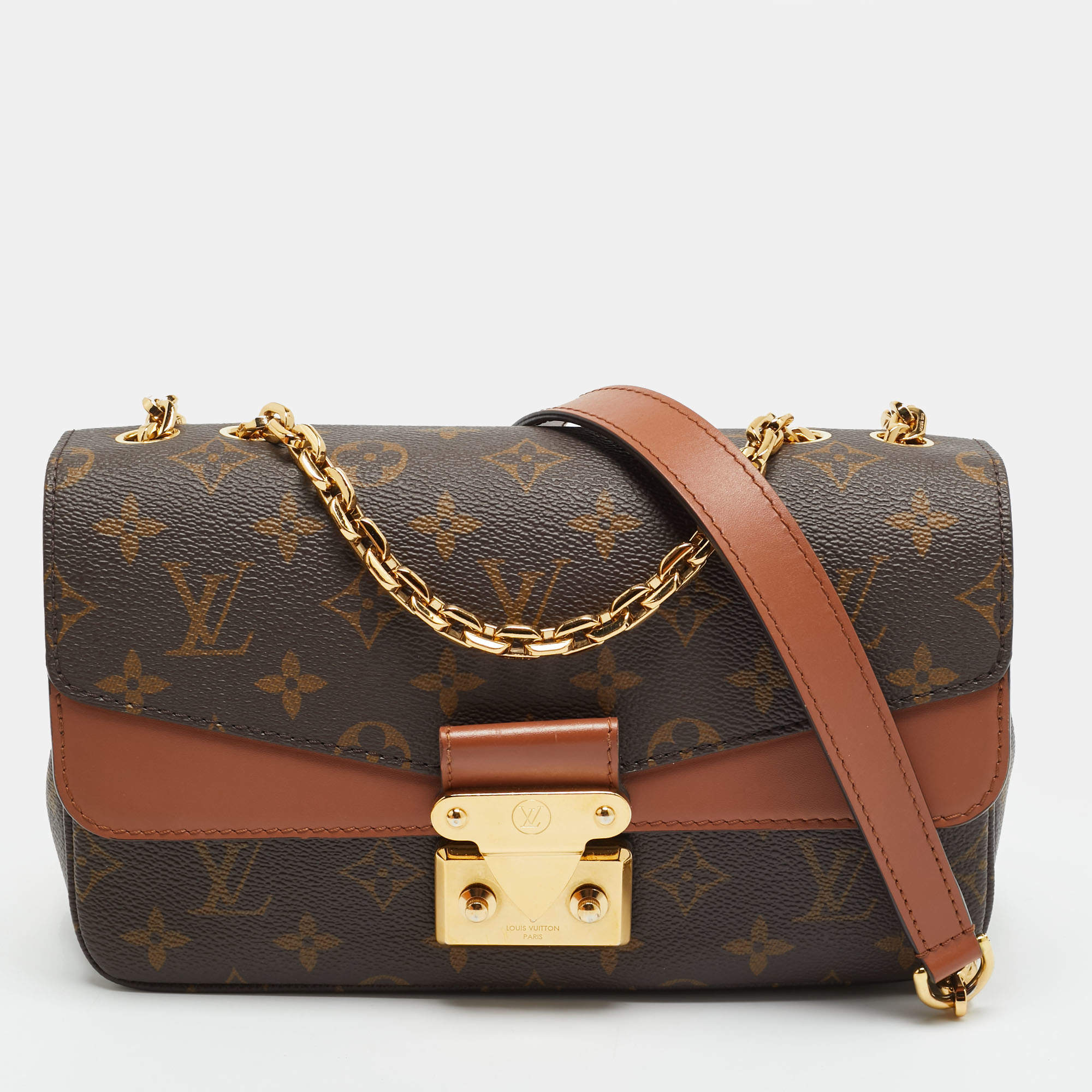 مملوكة مسبقًا Louis Vuitton Marceau Caramel Monogram Canvas and Leather Shoulder Bag