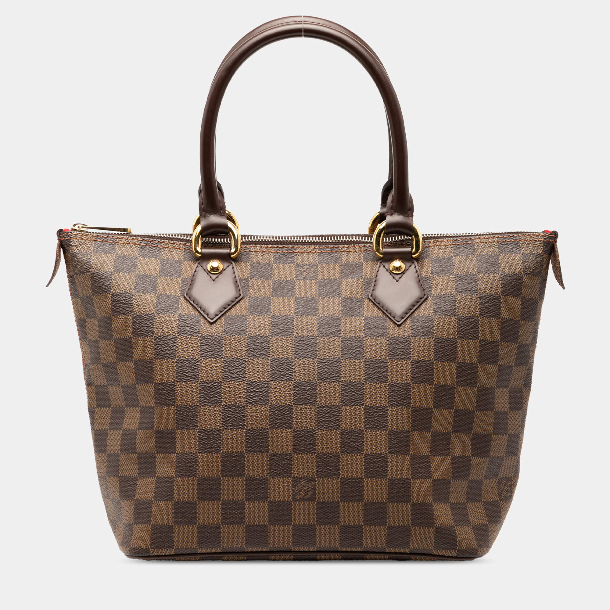 مملوكة مسبقًا Louis Vuitton Brown Damier Ebene Saleya PM