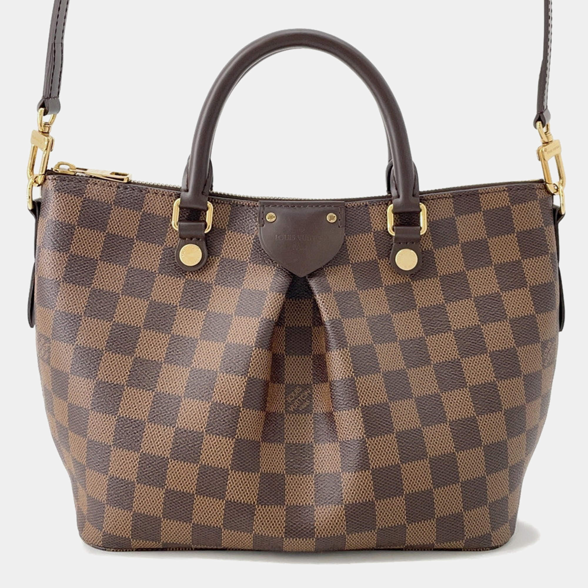 مملوكة مسبقًا Louis Vuitton Siena Red Damier Ebene Canvas Size Pm