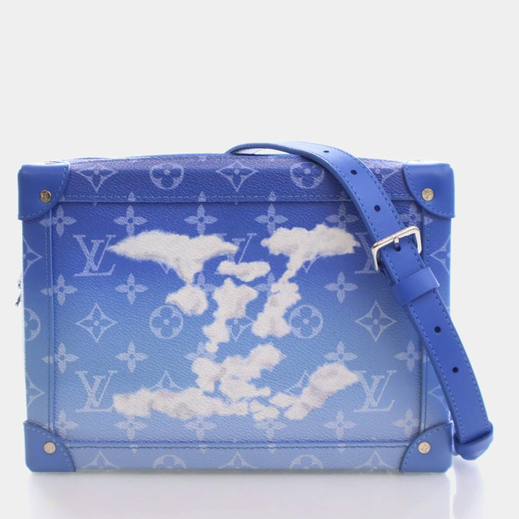 Pre Owned Louis Vuitton Monogram Clouds Soft Trunk Messenger