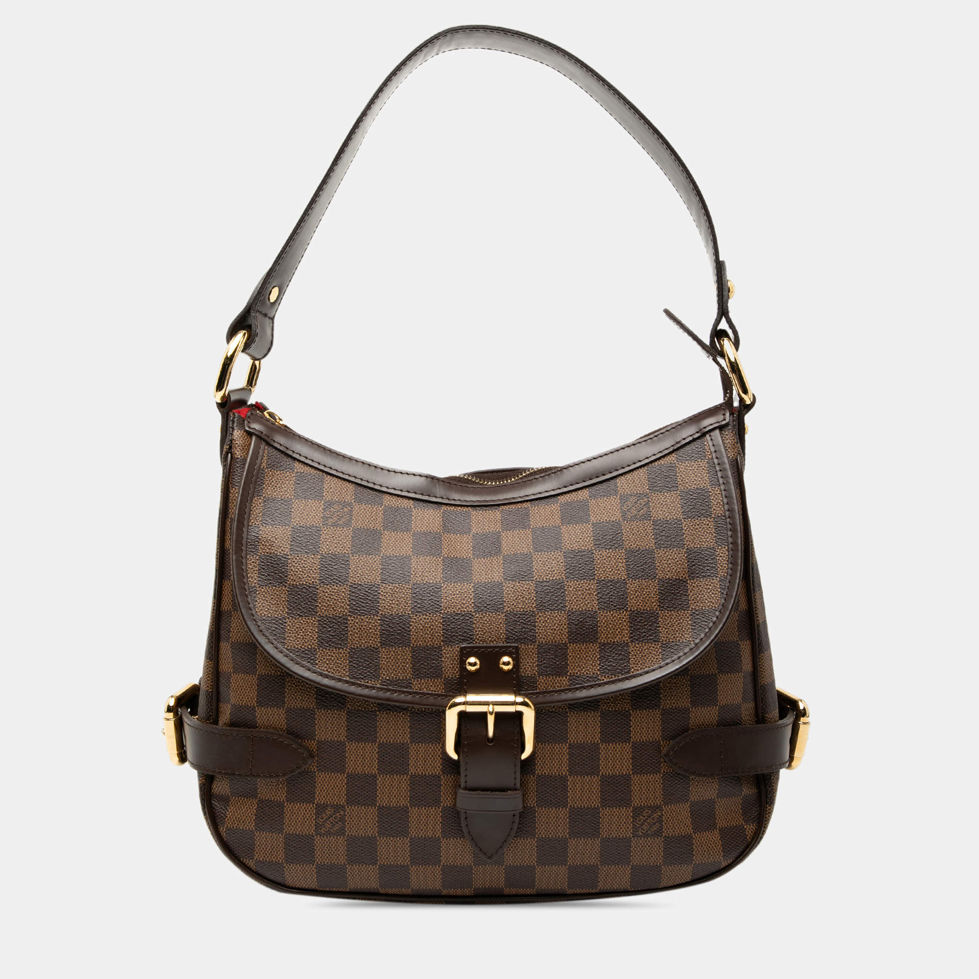 Pre Owned Louis Vuitton Brown Damier Ebene Highbury