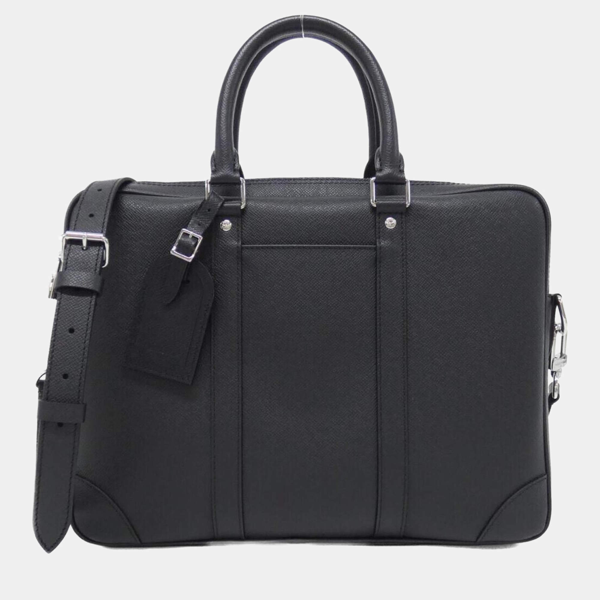 مملوكة مسبقًا حقيبة يد لوي فيتون تايغا بورتو دوكيومنت فوياج