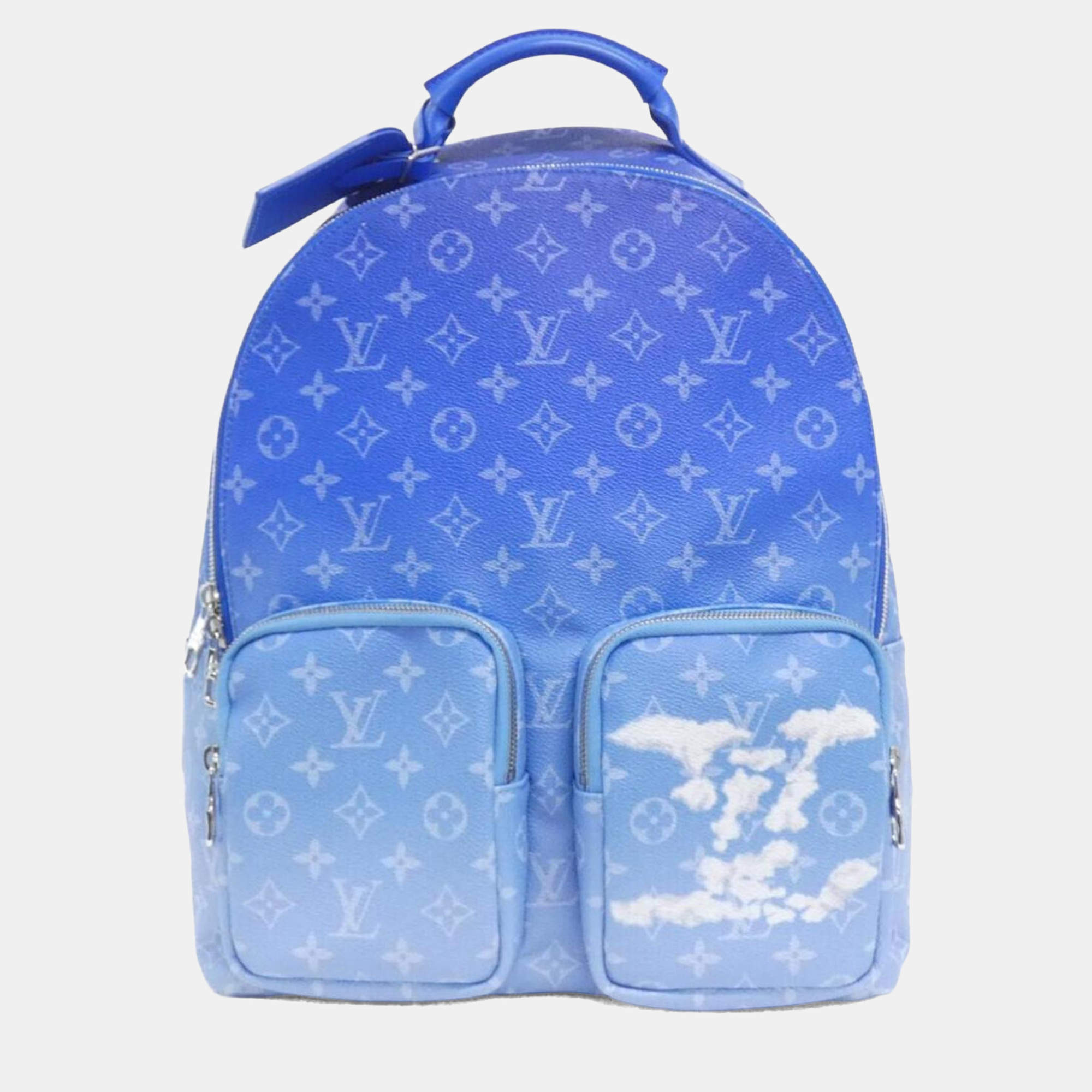 Pre Owned Louis Vuitton Lv Clouds Multi-Pocket Backpack