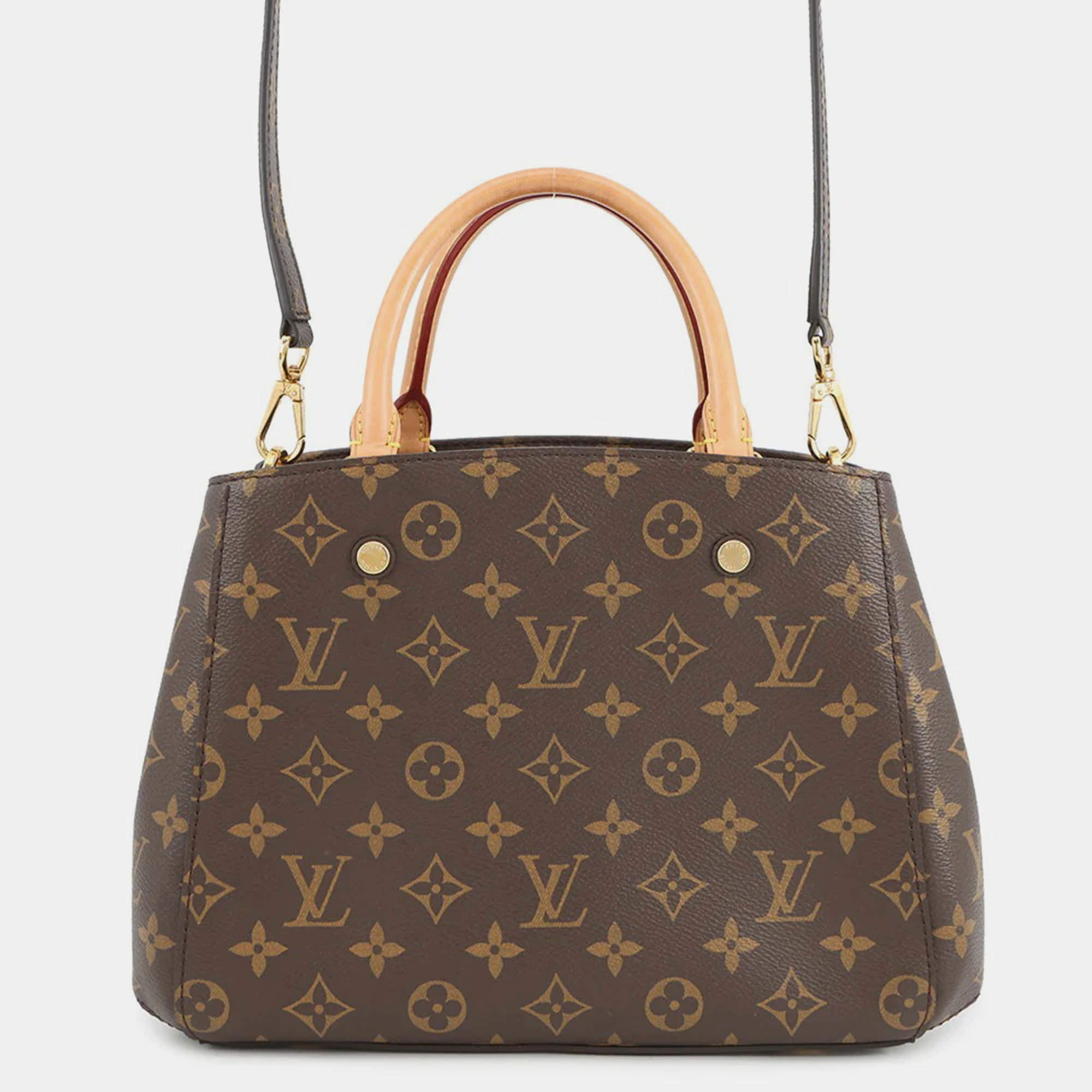 مملوكة مسبقًا Louis Vuitton Montaigne Bordeaux Monogram Size Bb