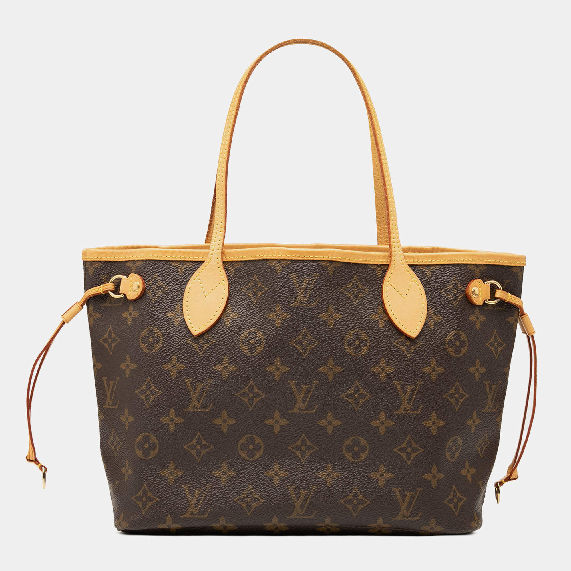 مملوكة مسبقًا Louis Vuitton Brown Monogram Neverfull PM