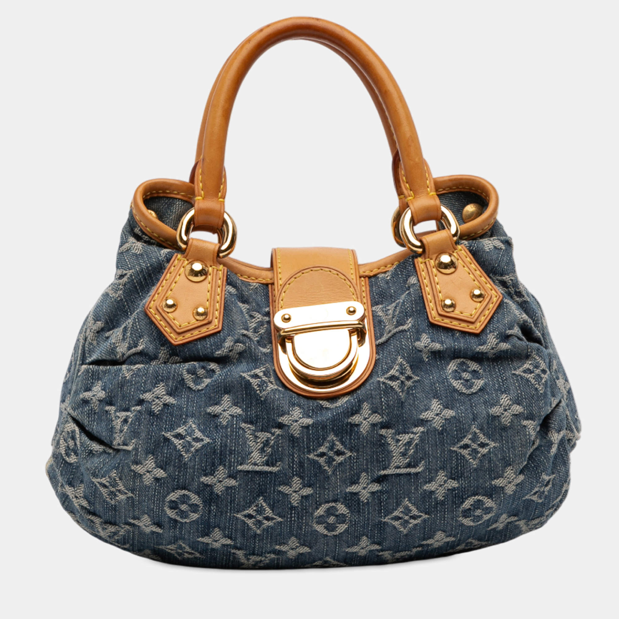 مملوكة مسبقًا Louis Vuitton Blue Monogram Denim Pleaty